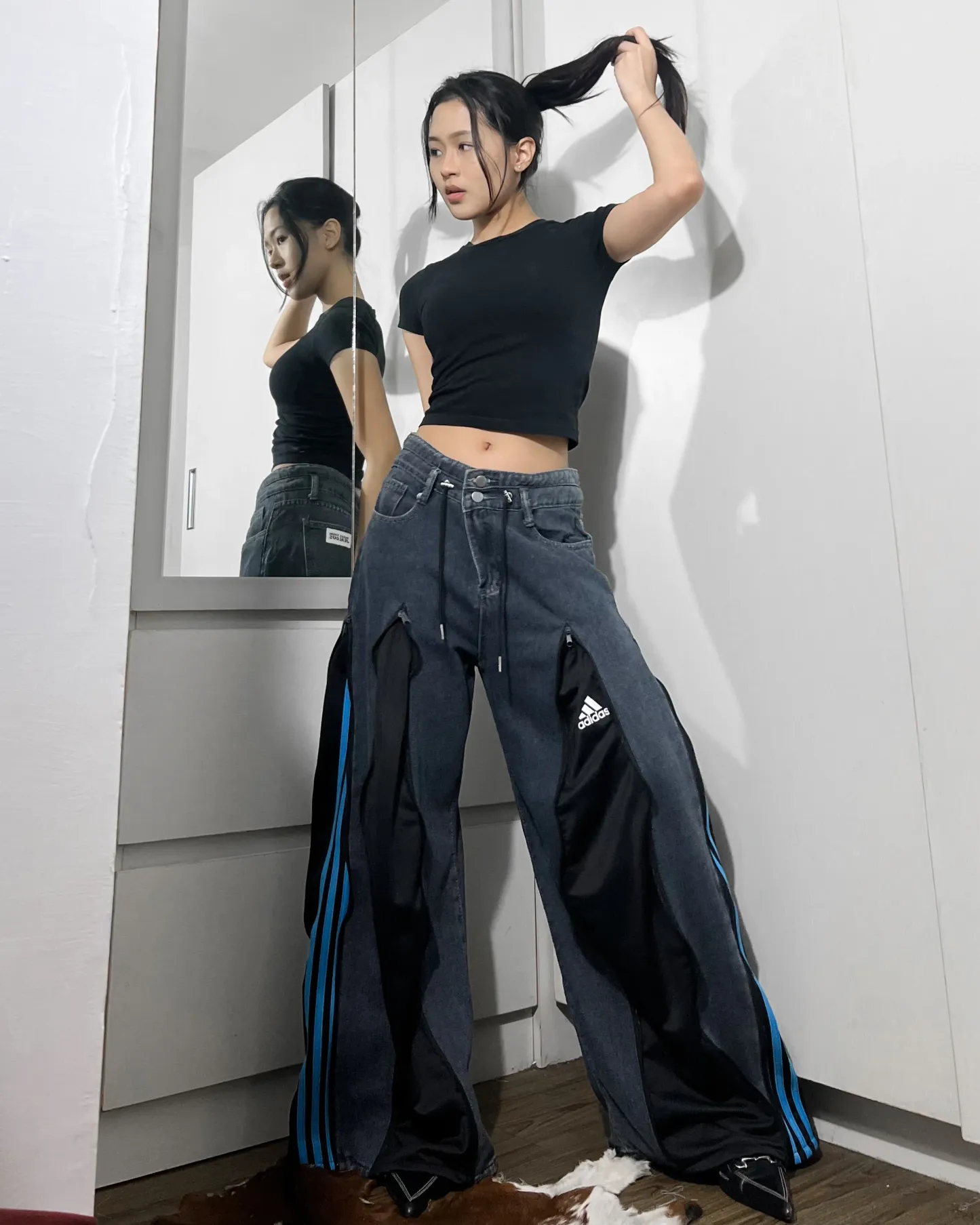 Zipper Pants 0119