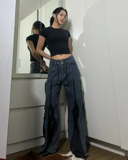 Zipper Pants 0119