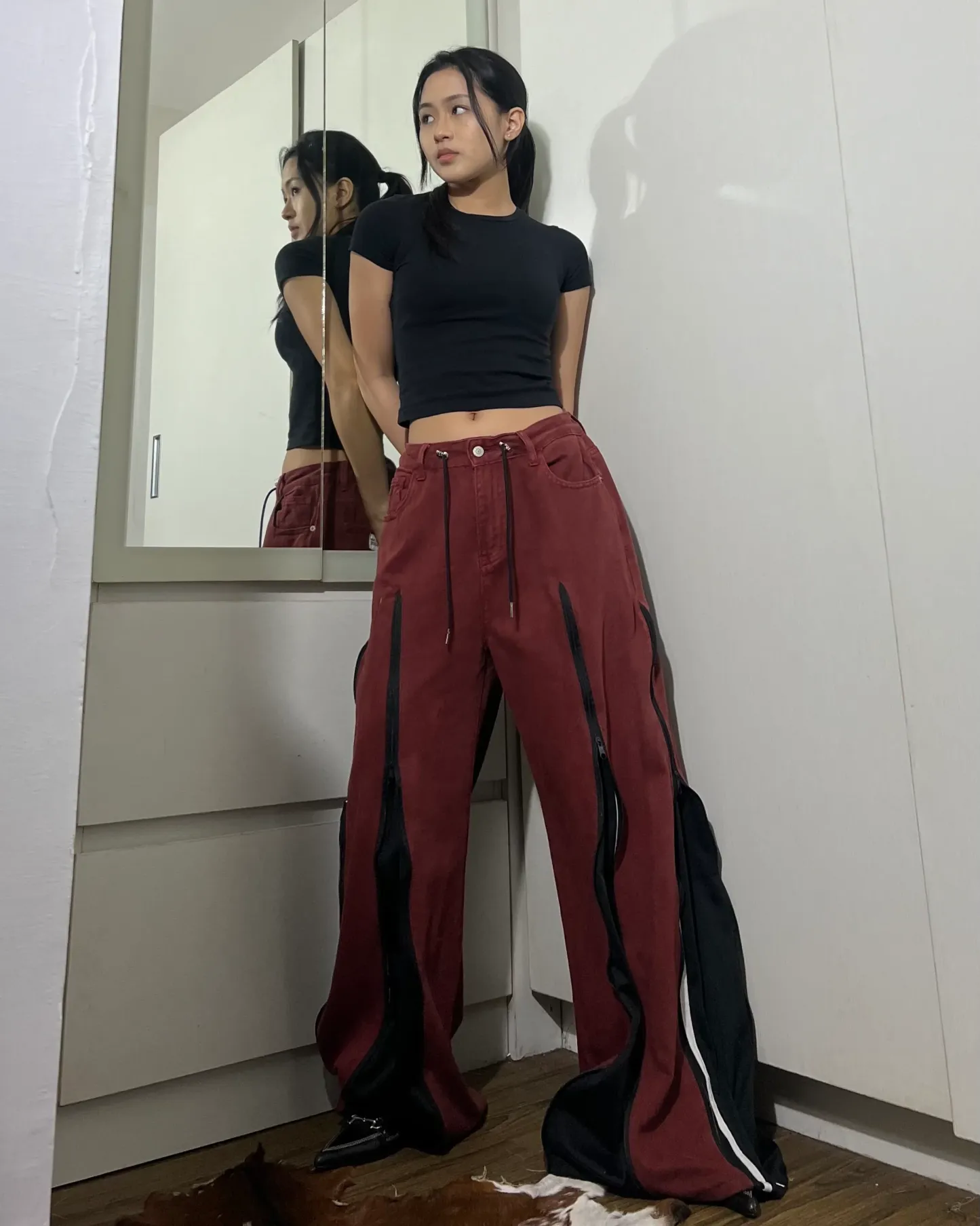 Zipper Pants 0120