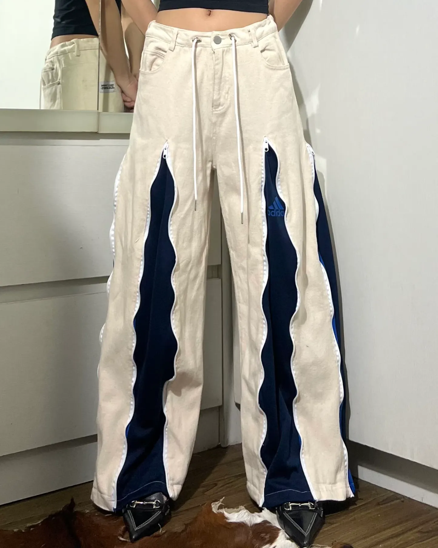 Zipper Pants 0122