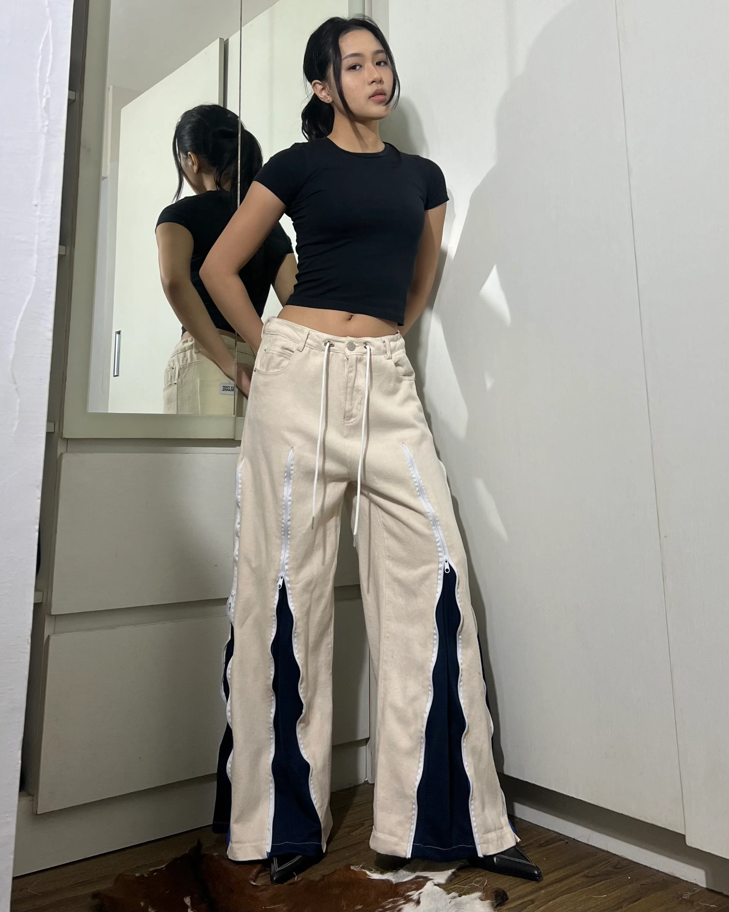 Zipper Pants 0122