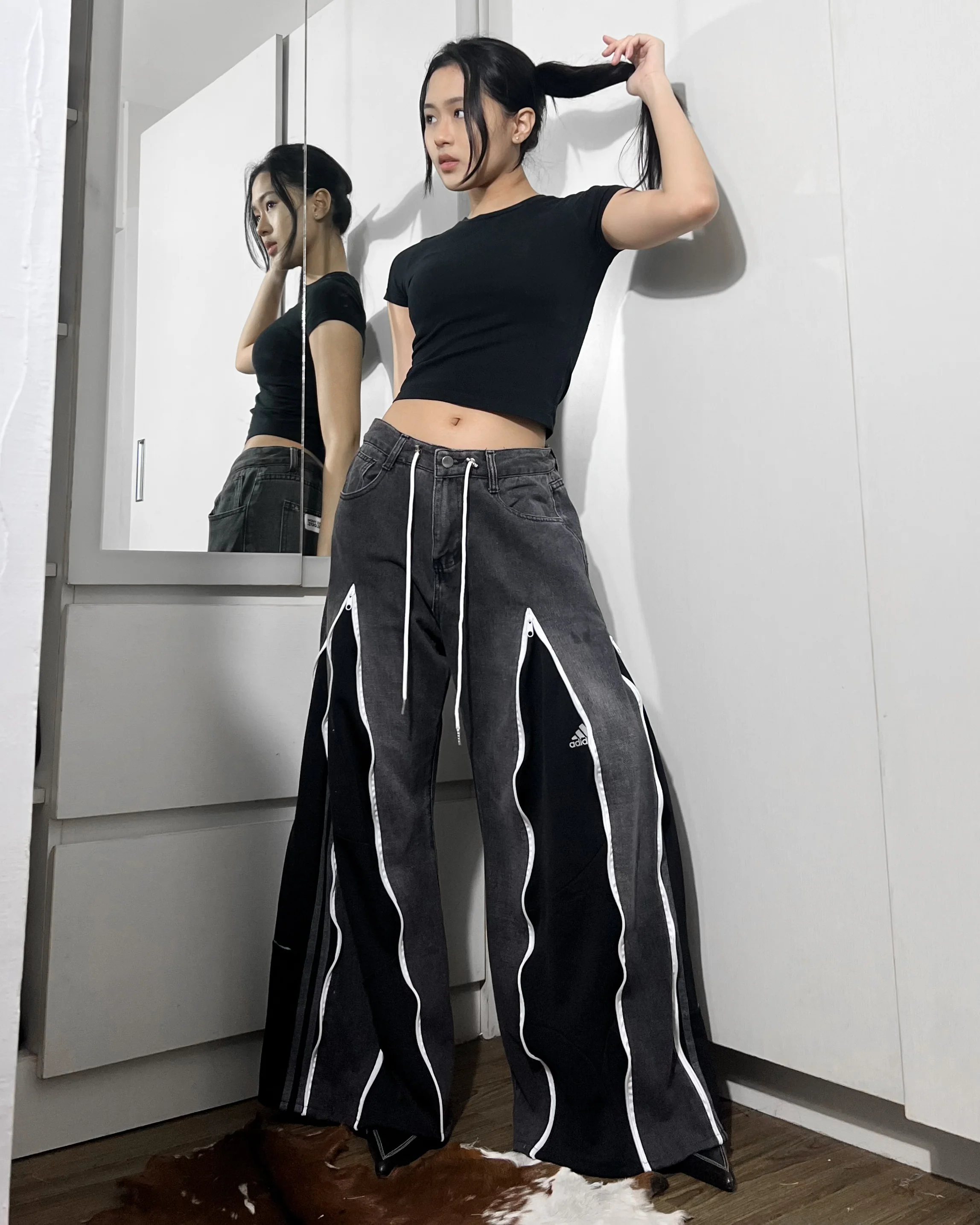 Zipper Pants 0123