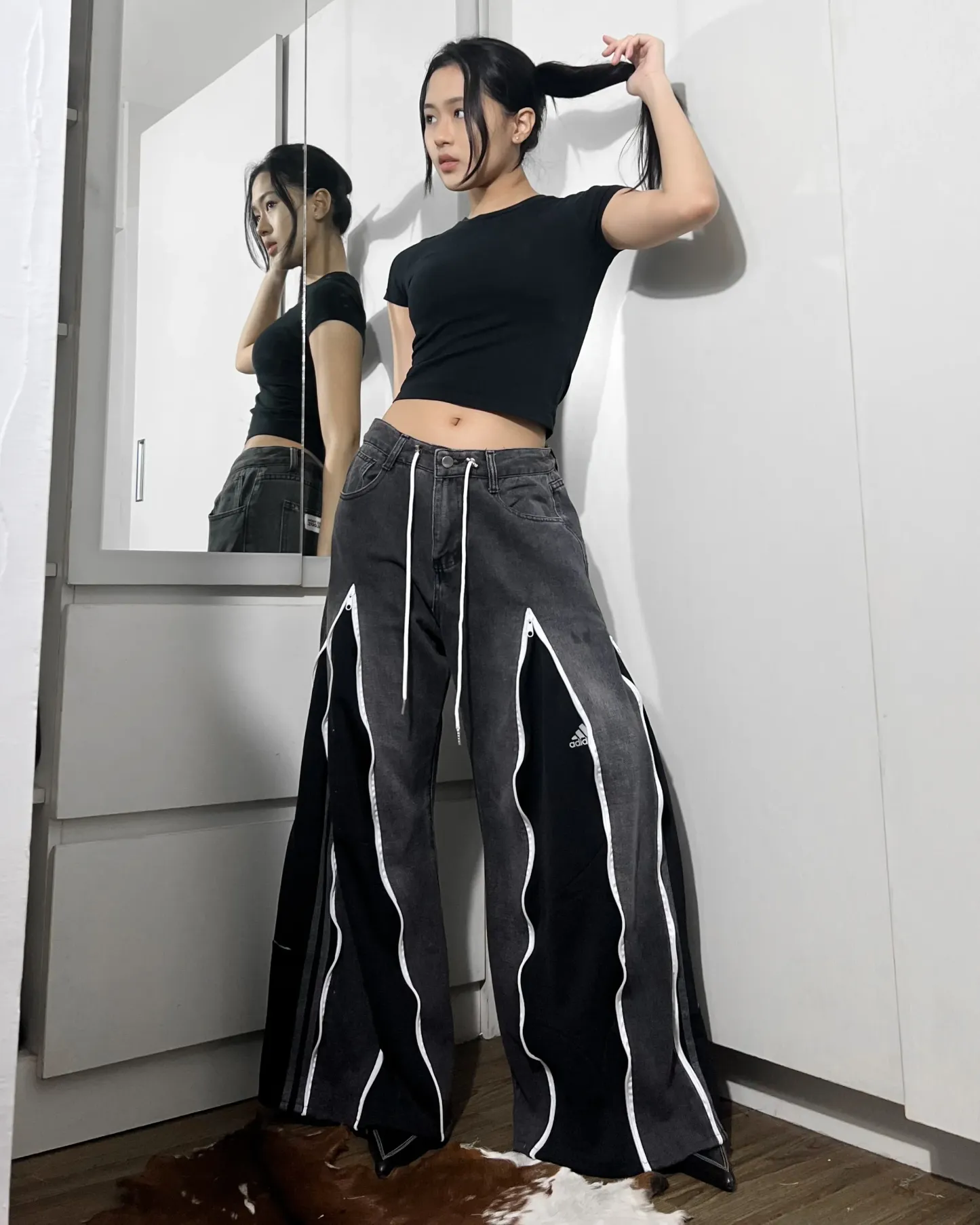 Zipper Pants 0123