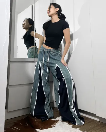 [BIG SIZE] Zipper Pants 0125
