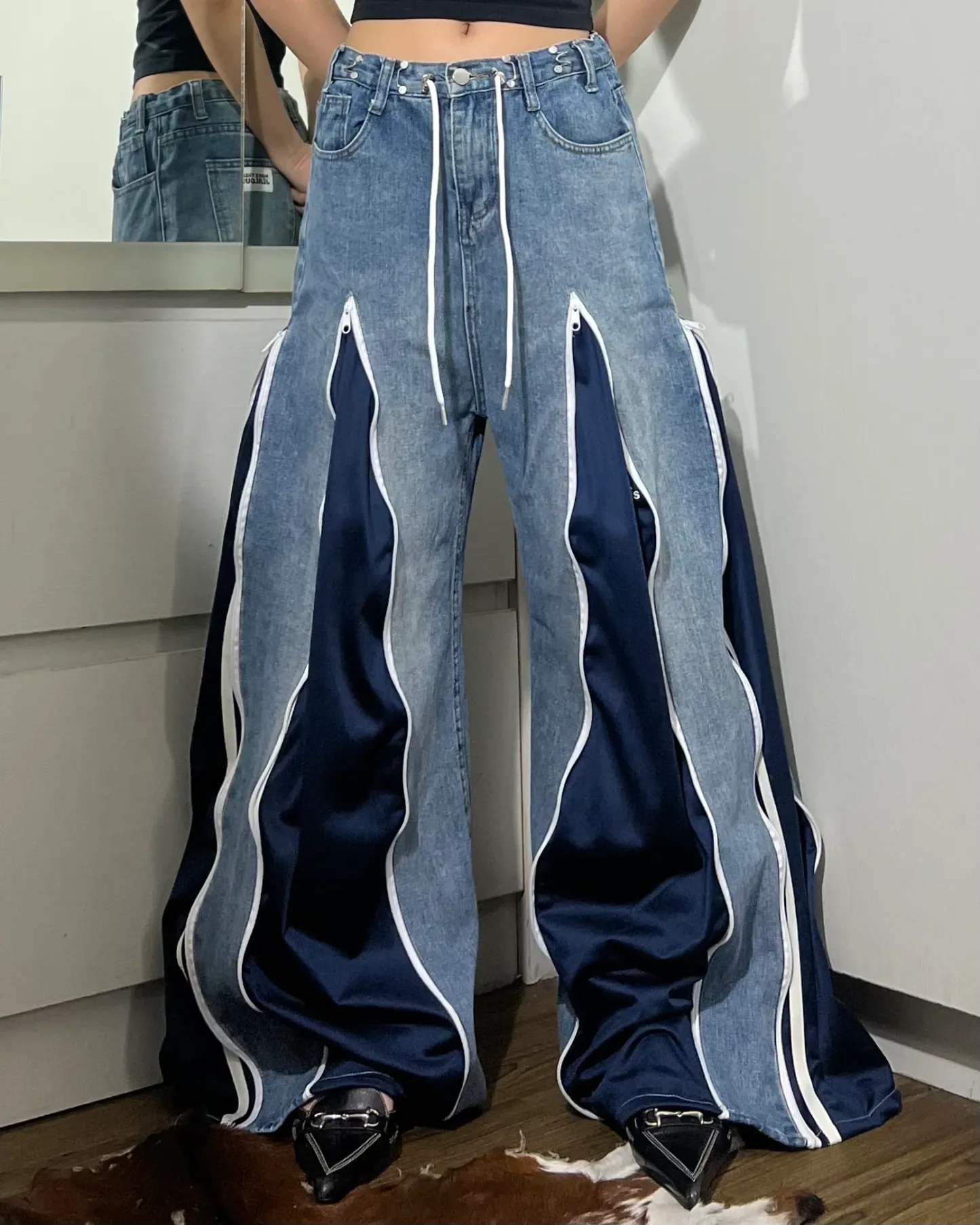 Zipper Pants 0126