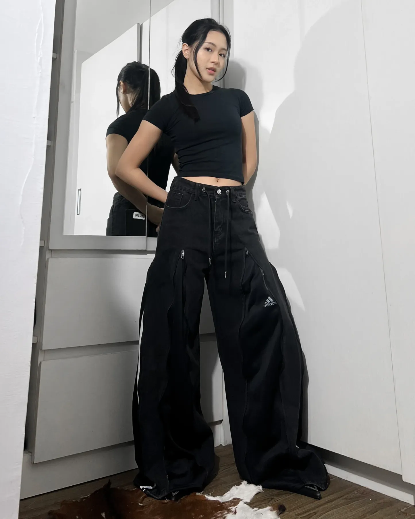 Zipper Pants 0127