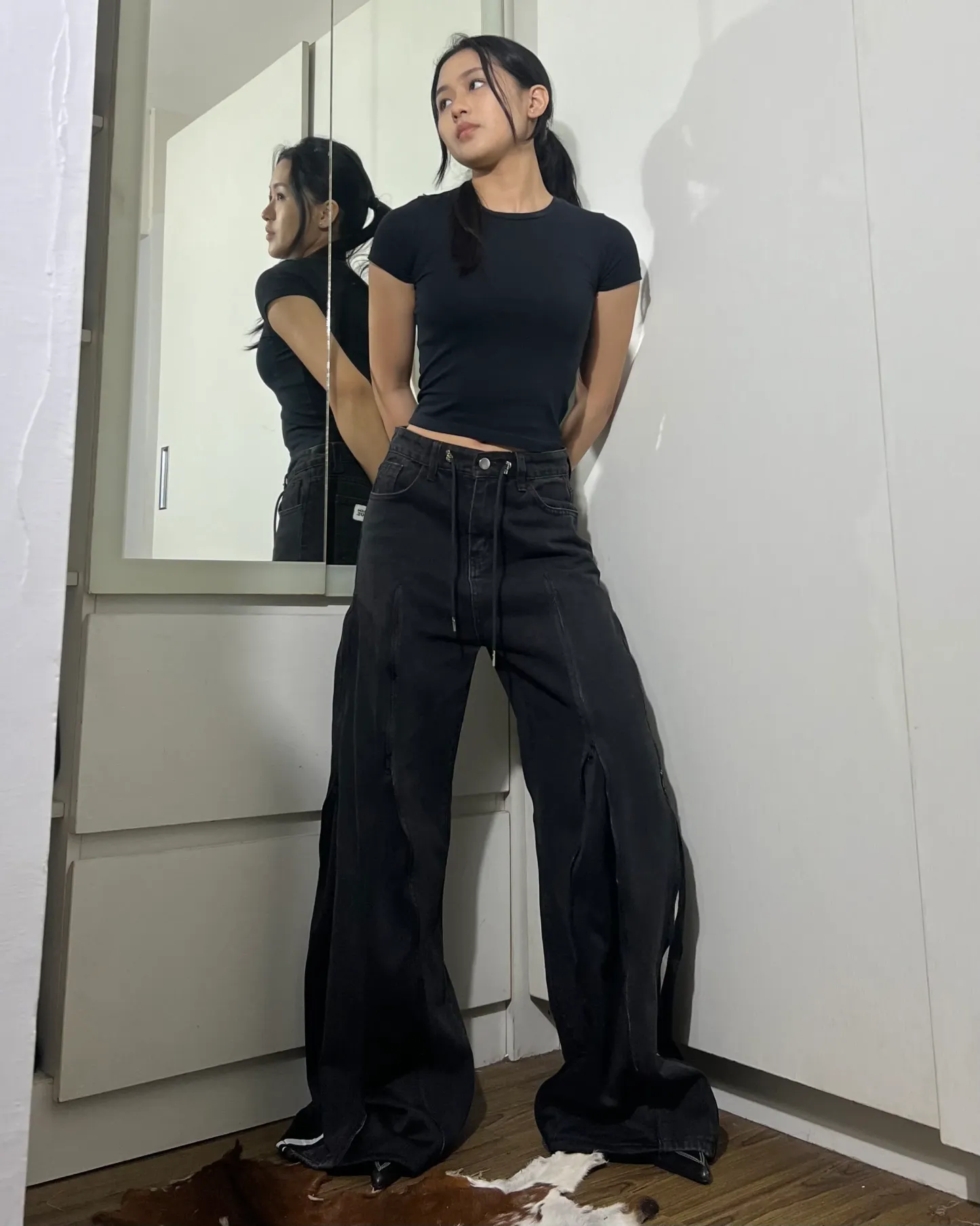 Zipper Pants 0127