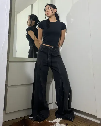 Zipper Pants 0127