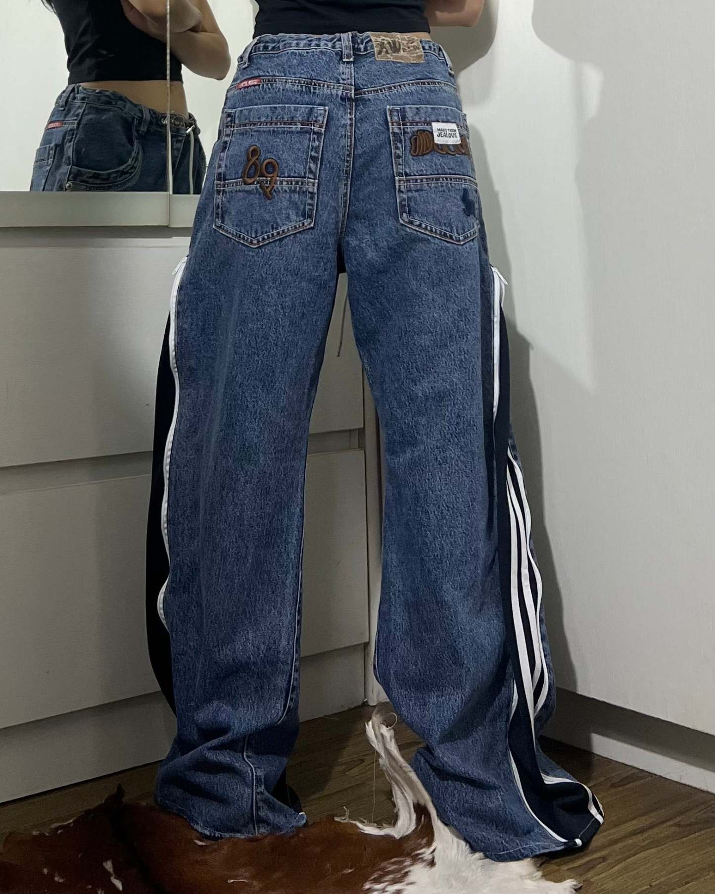 [BIG SIZE] Zipper Pants 0129
