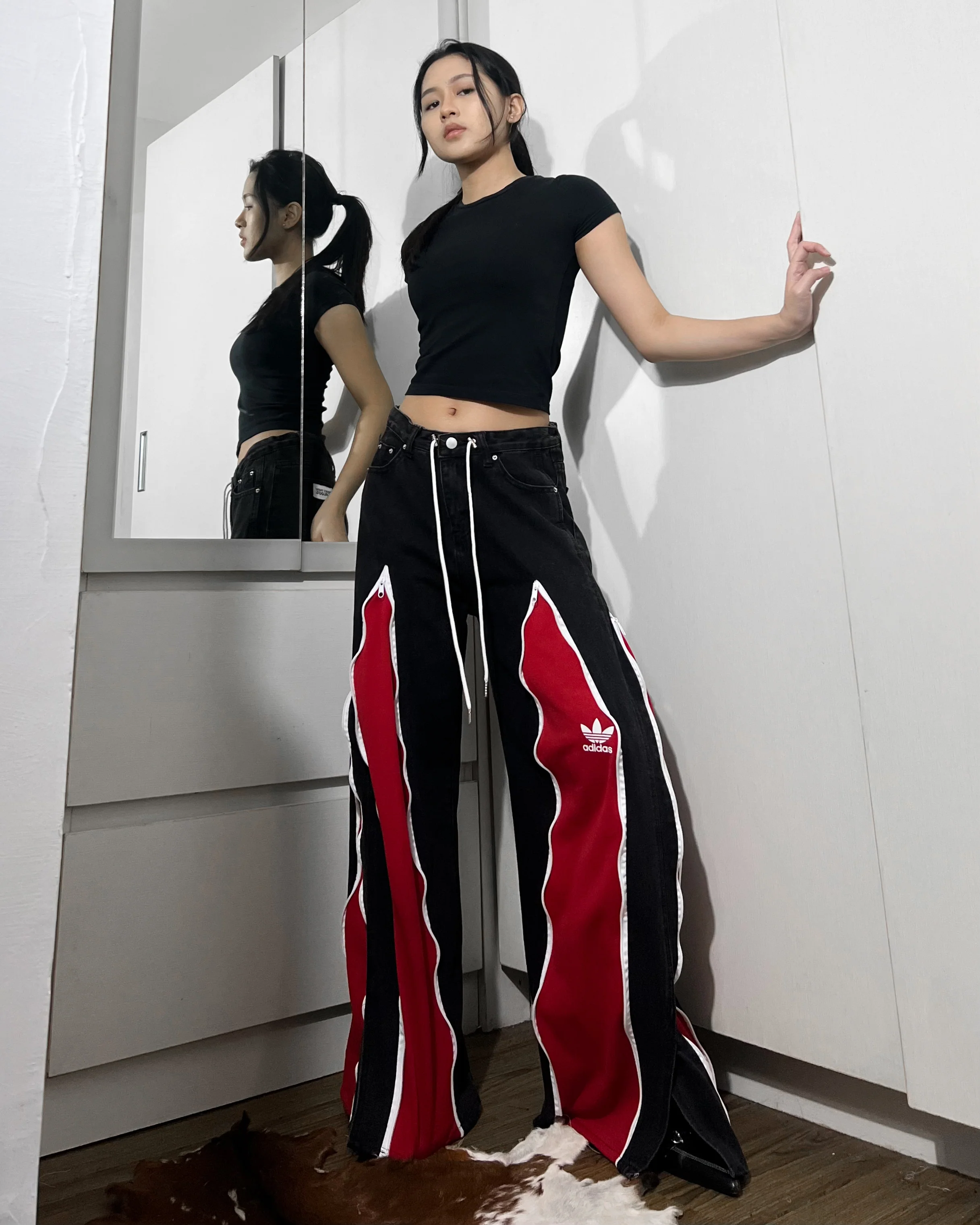 Zipper Pants 0130