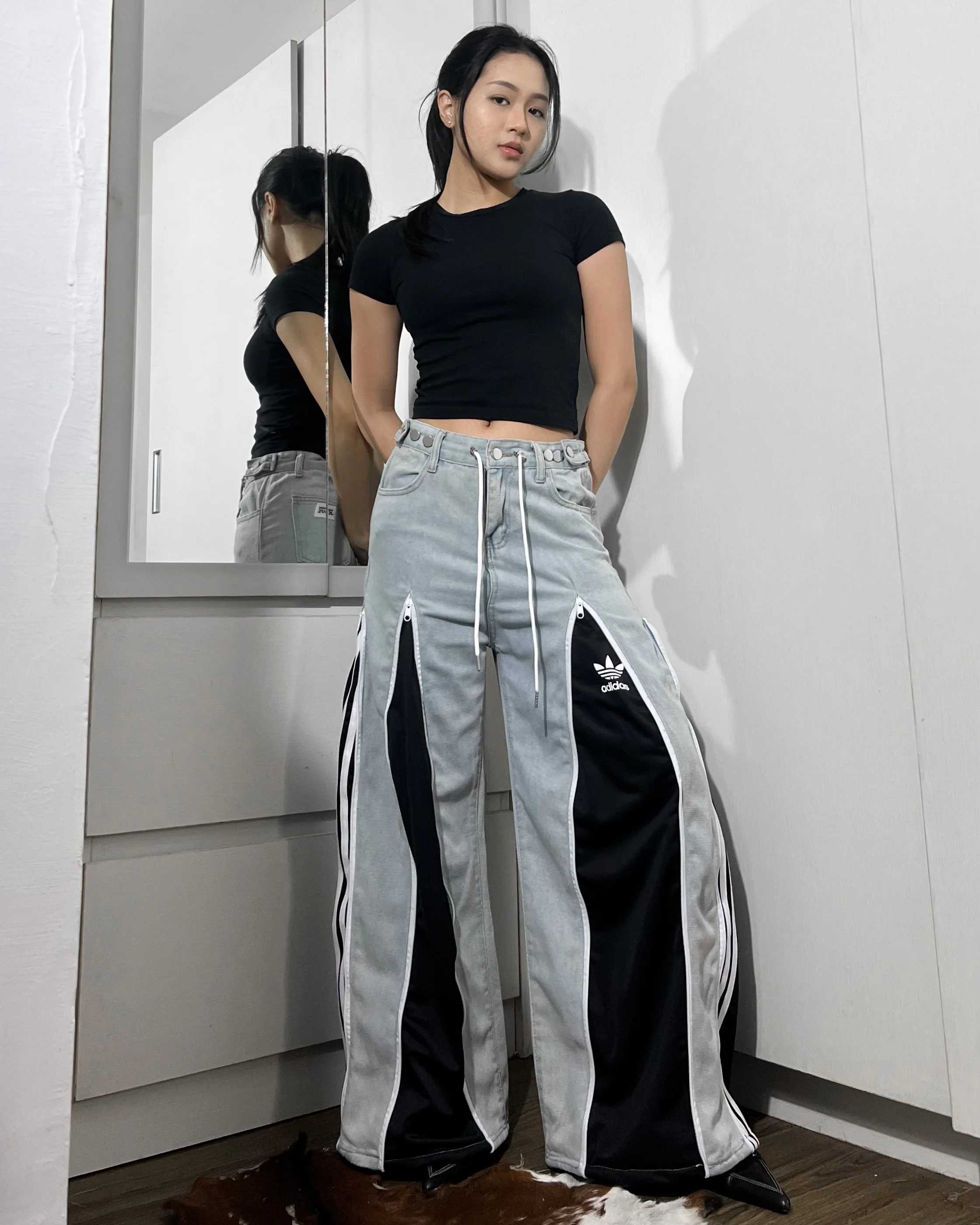 Zipper Pants 0133