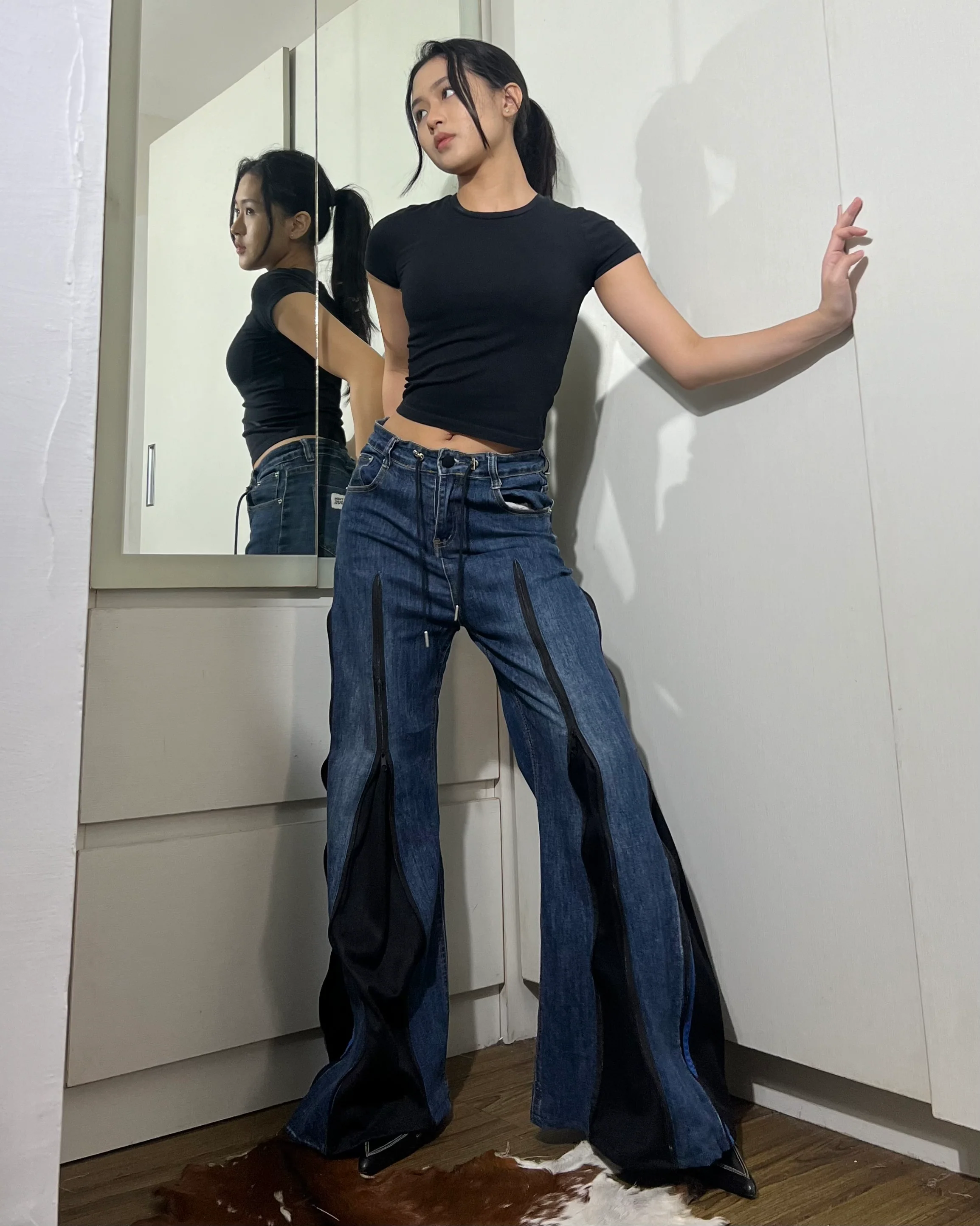 Zipper Pants 0134