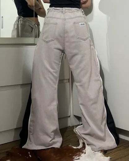 [BIG SIZE] Zipper Pants 0135