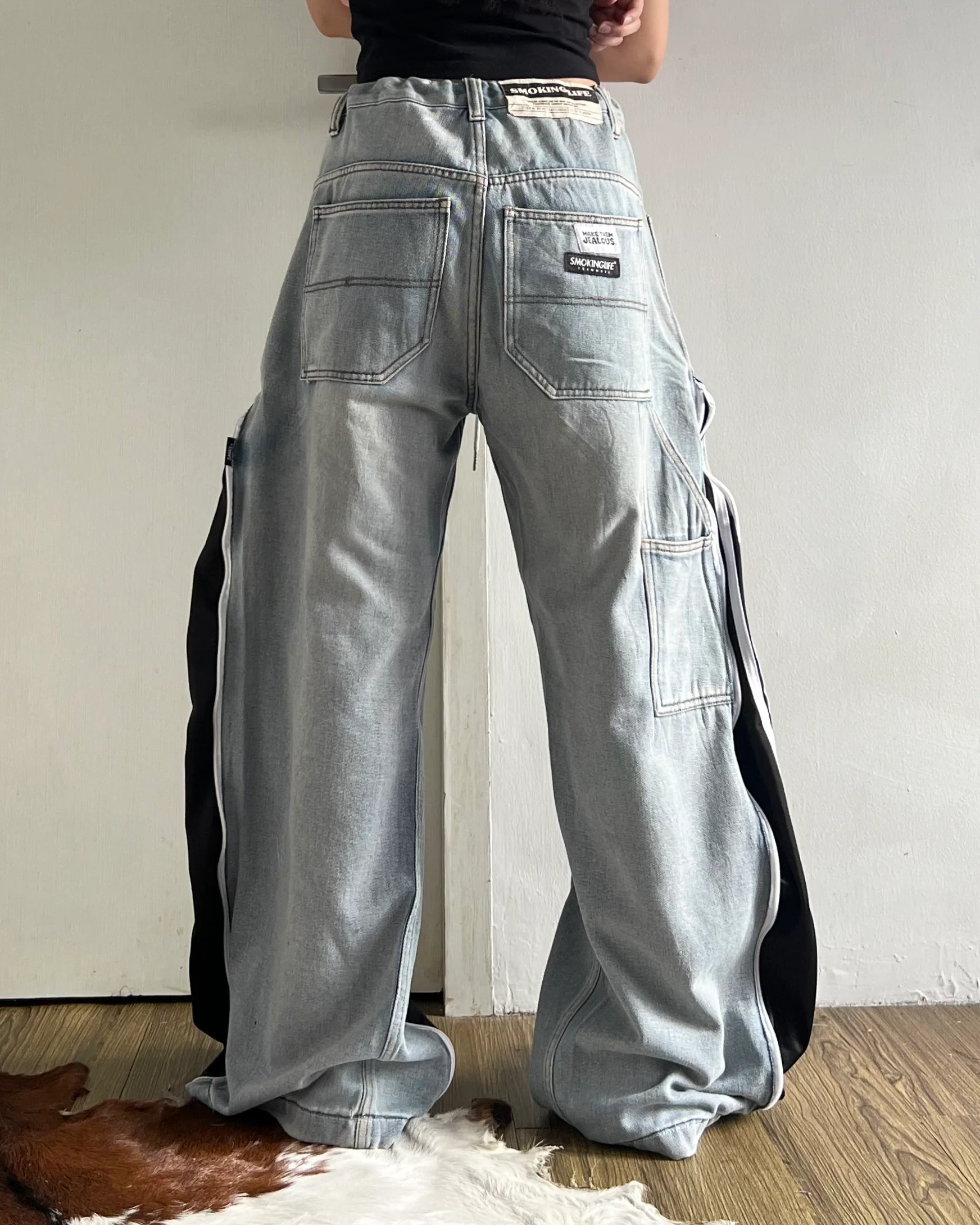 [BIG SIZE] Zipper Pants 0138