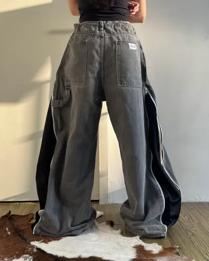 [BIG SIZE] Zipper Pants 0142