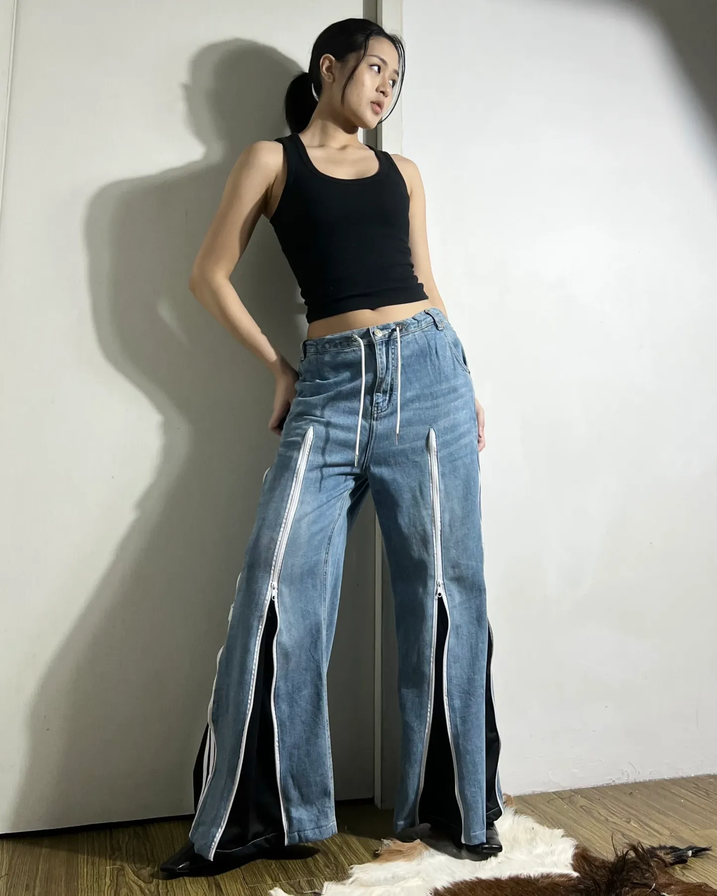 Zipper Pants 0154