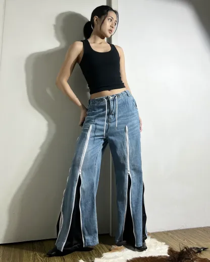 Zipper Pants 0154