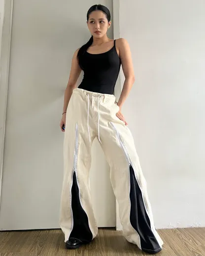 [BIG SIZE] Zipper Pants 0233