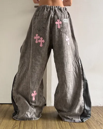 [BIG SIZE] Zipper Pants 0244