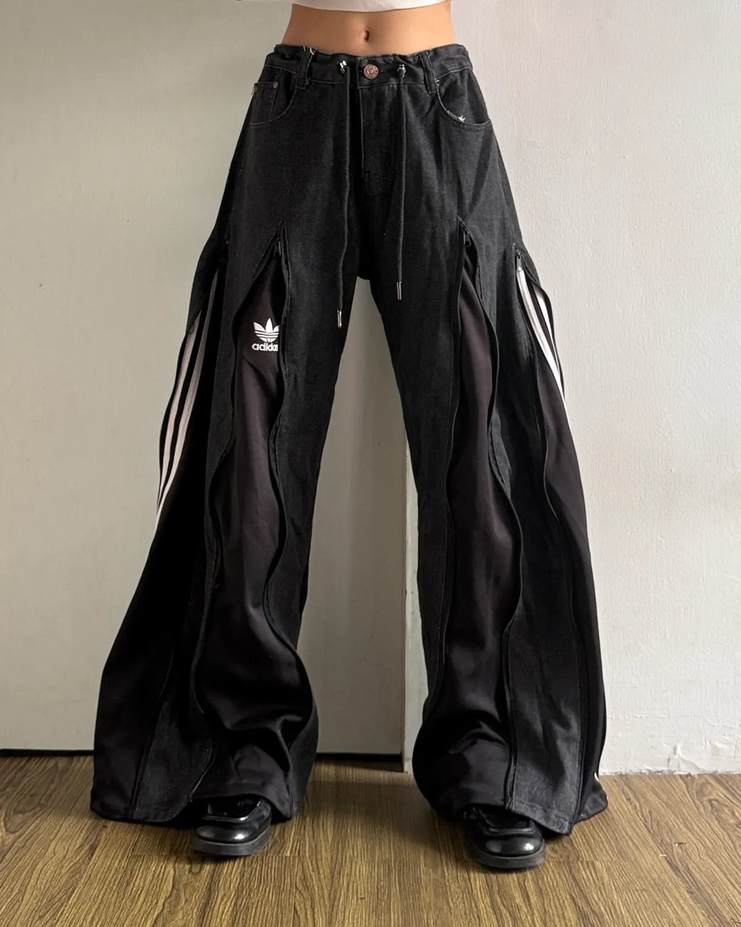 [BIG SIZE] Zipper Pants 0252