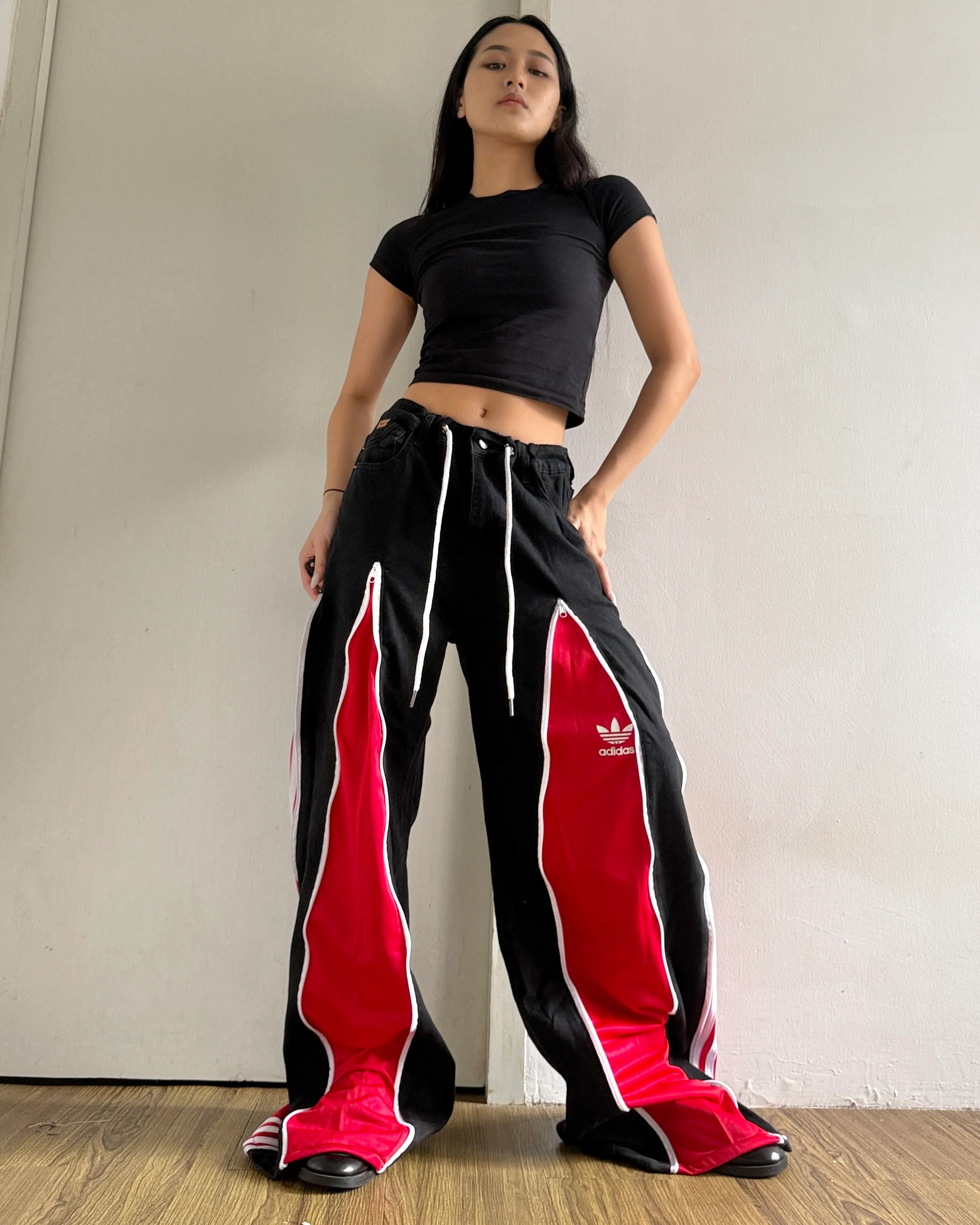 [BIG SIZE] Zipper Pants 0277