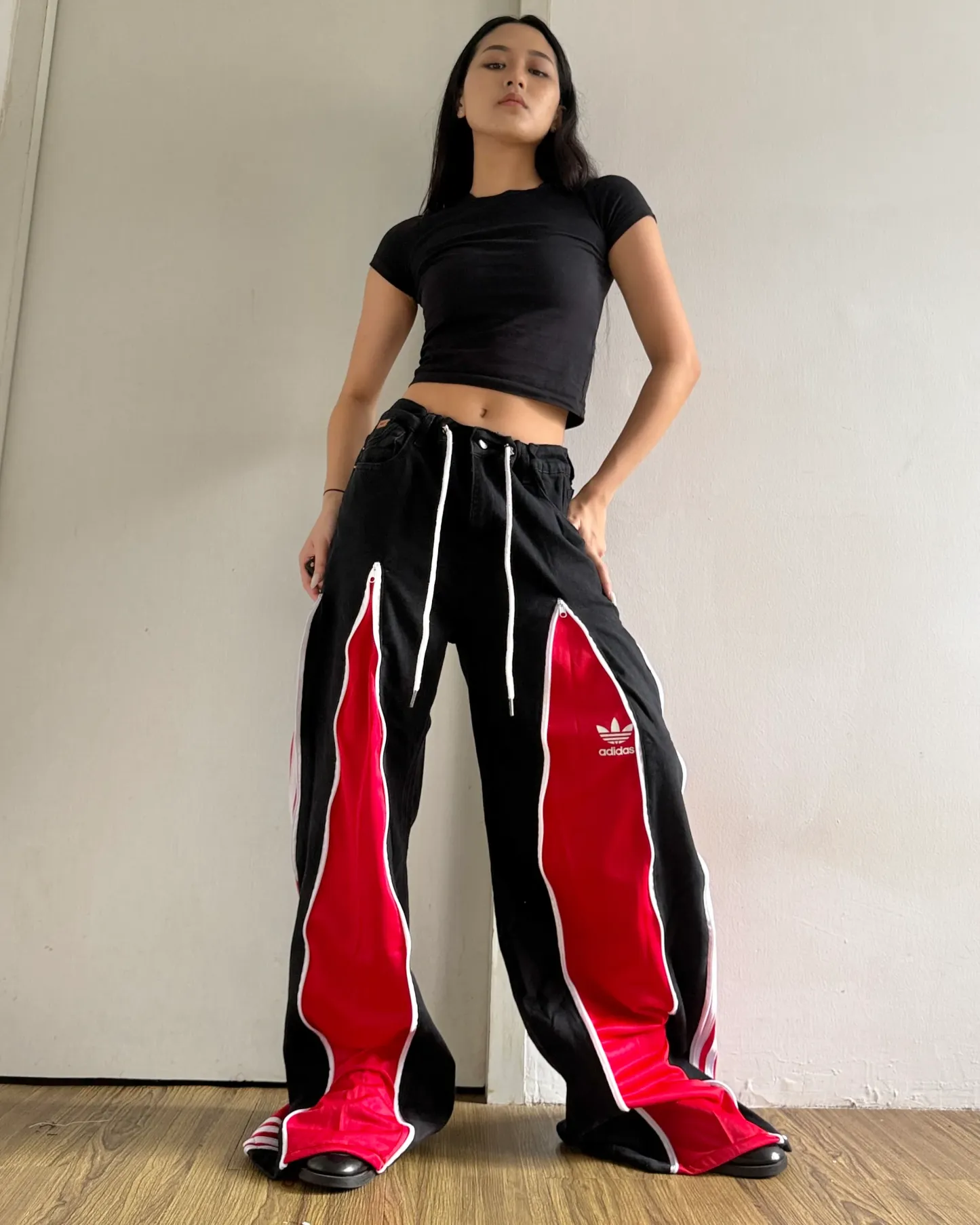 [BIG SIZE] Zipper Pants 0277