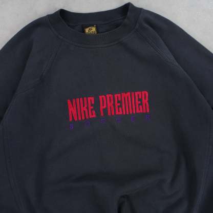 VERY RARE 1992  Sweatshirt Soccer Grey-OSI