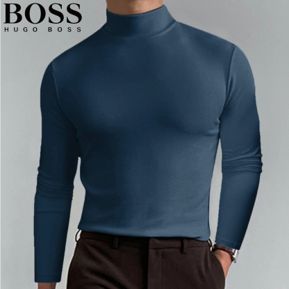 Men's Casual Round Neck Thermal Top-OSI