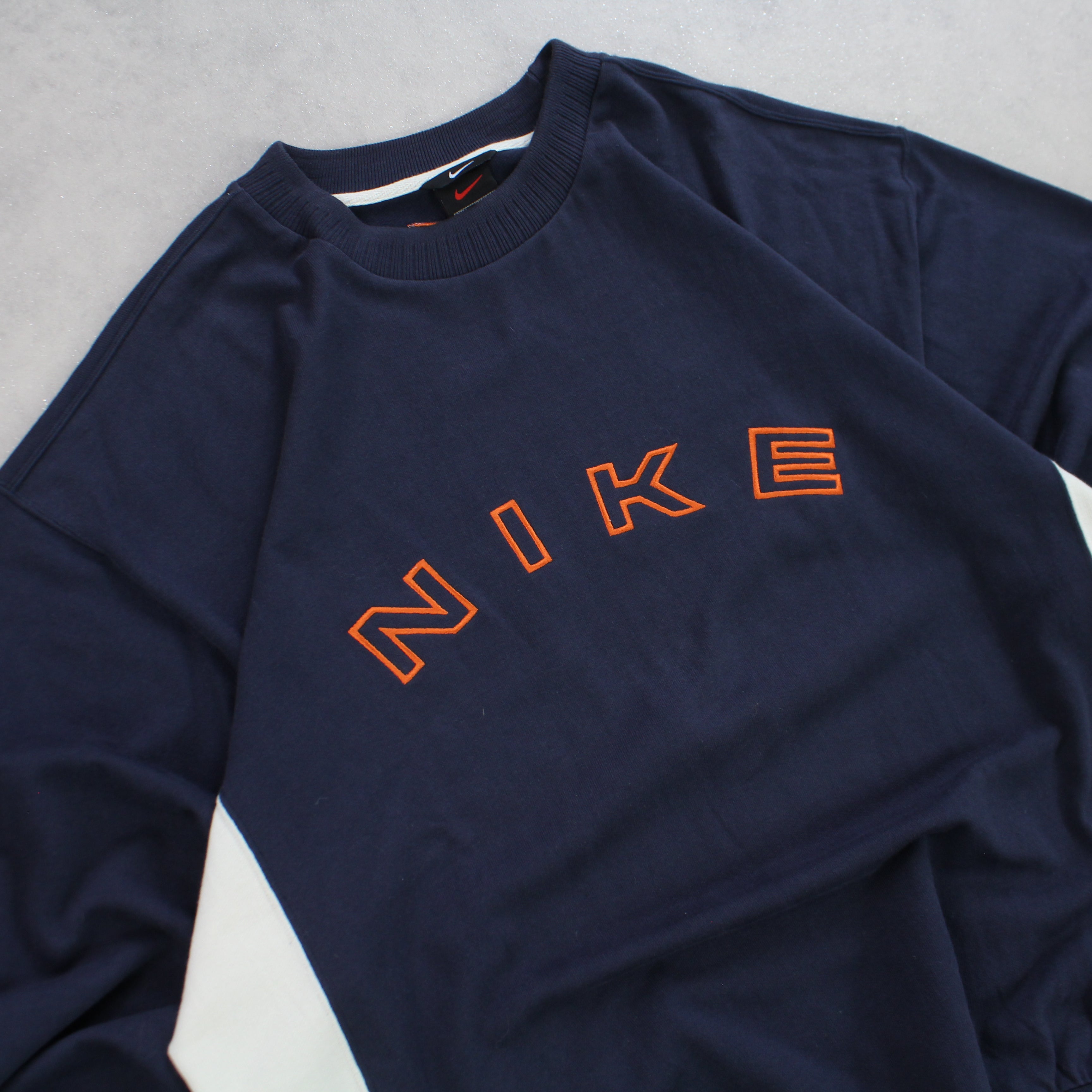 RARE 1990s  Sweatshirt Navy-OSI