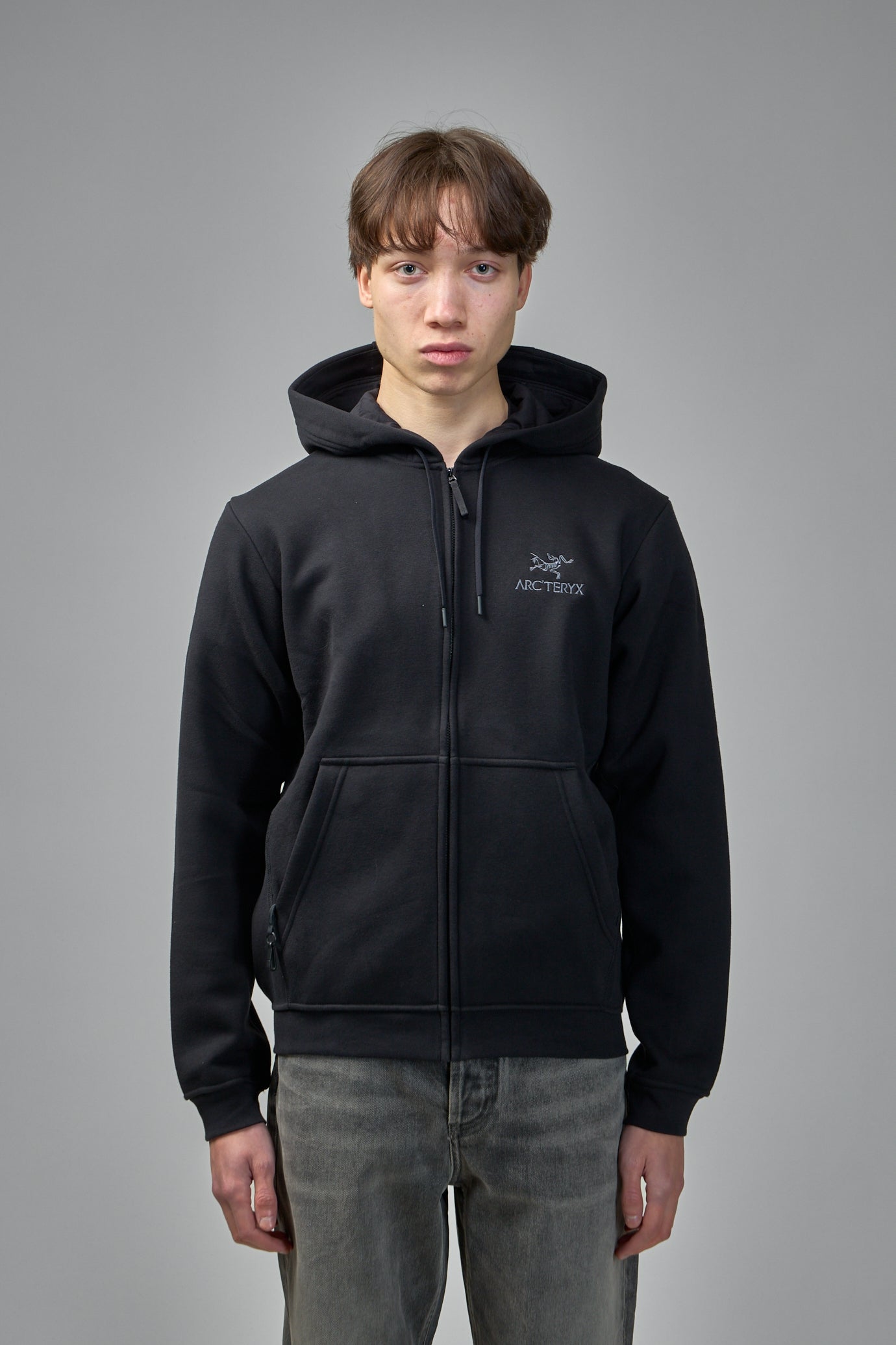 Emblem Fleece Full Zip Hoody-OSI