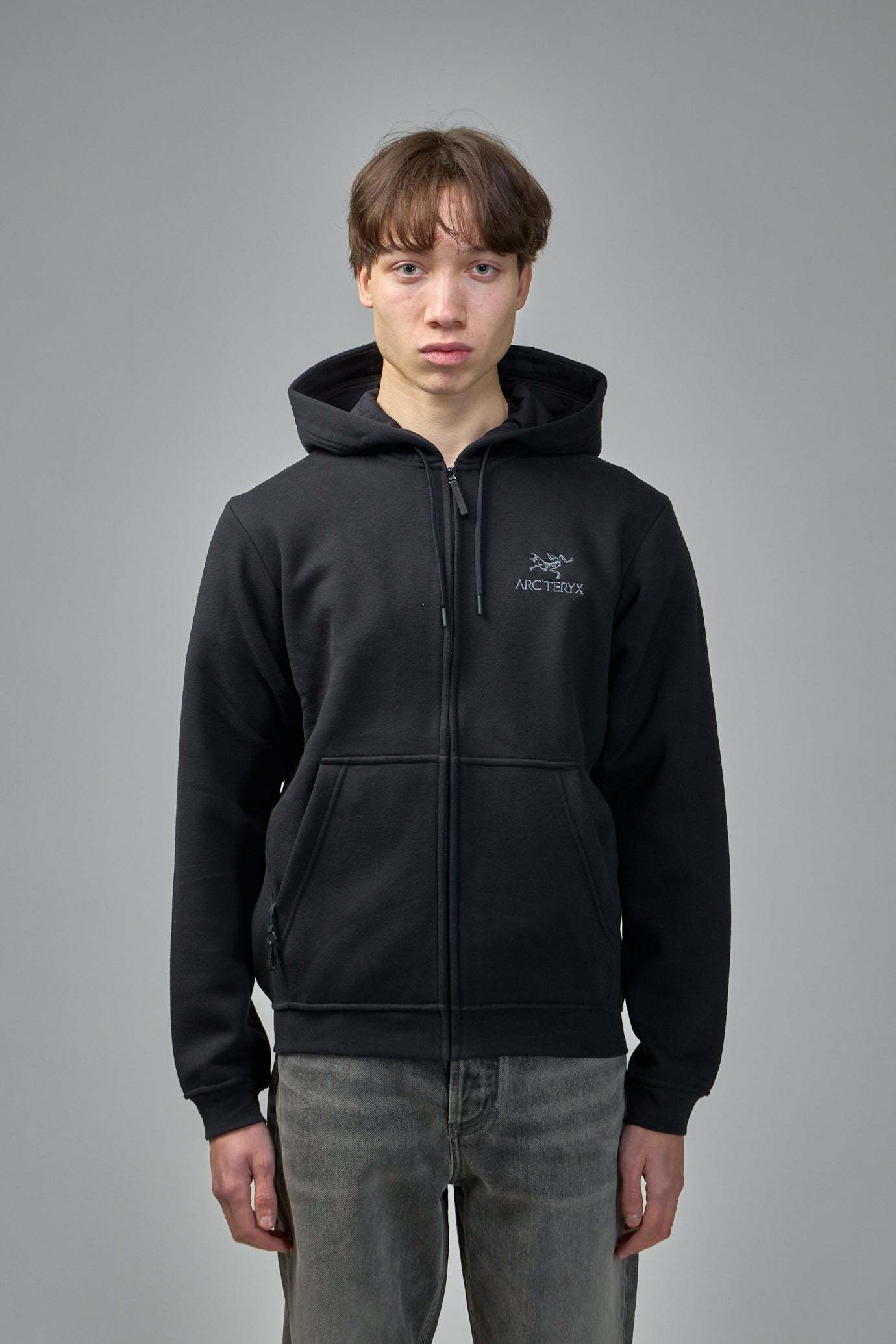 Emblem Fleece Full Zip Hoody-OSI