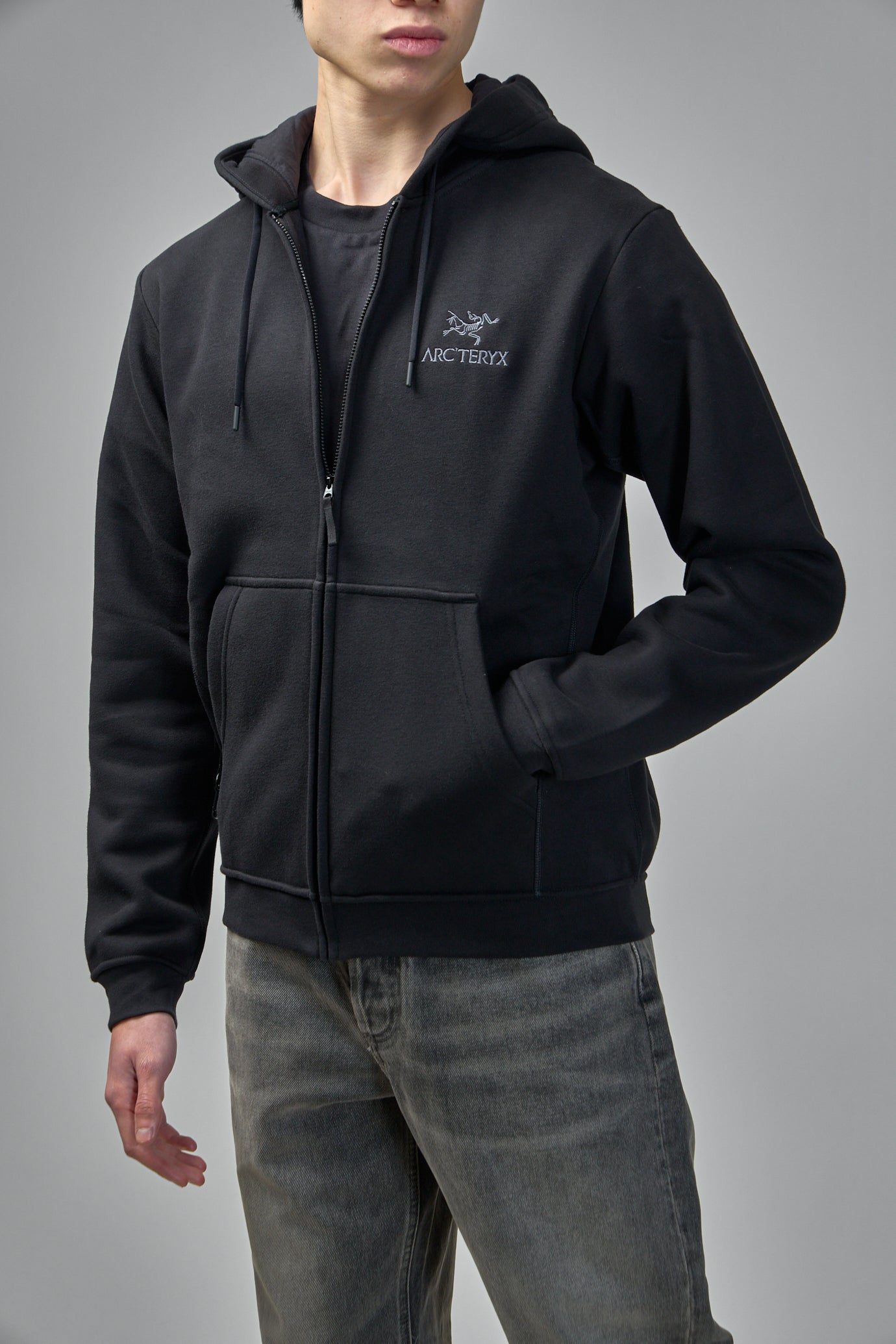 Emblem Fleece Full Zip Hoody-OSI