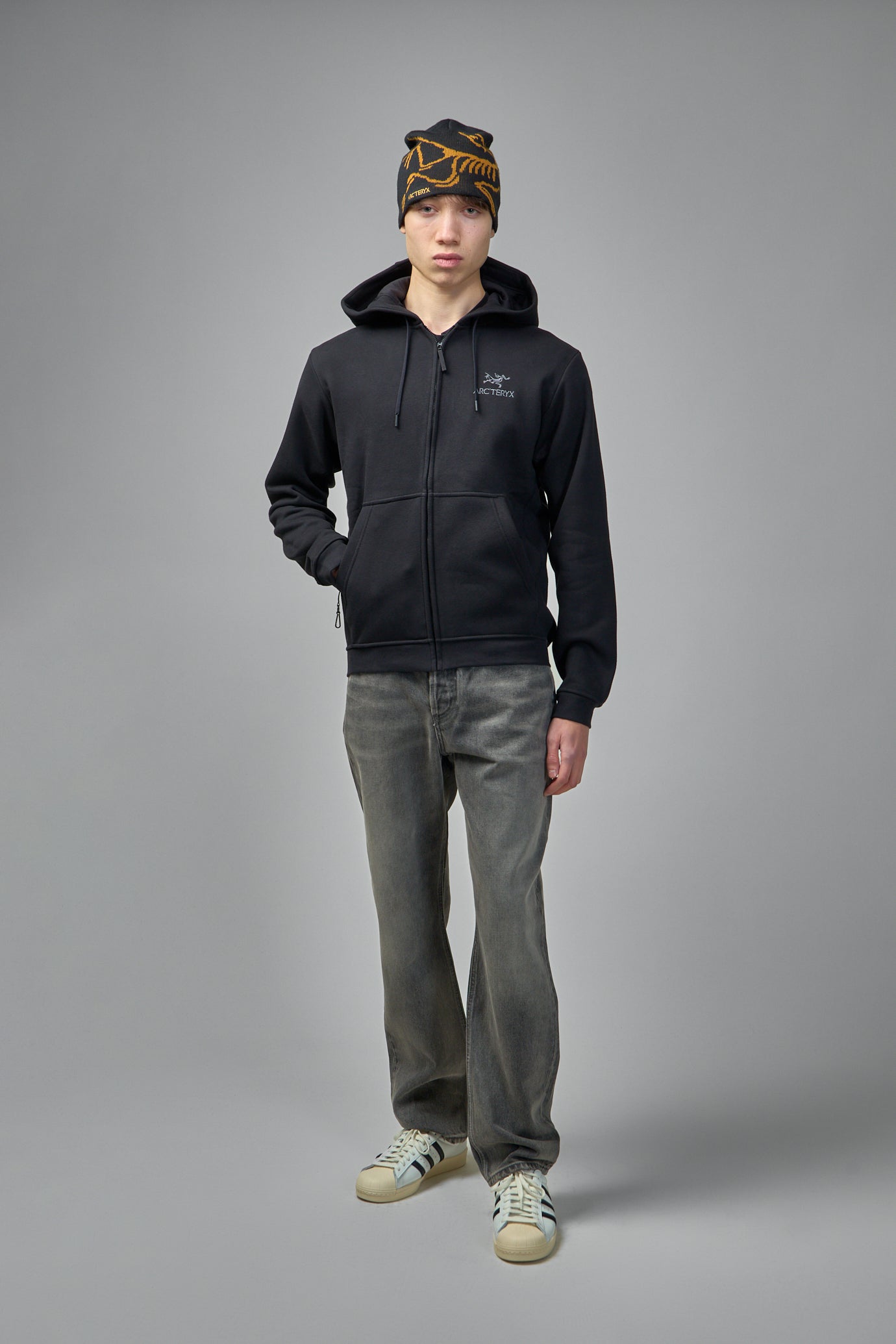 Emblem Fleece Full Zip Hoody-OSI