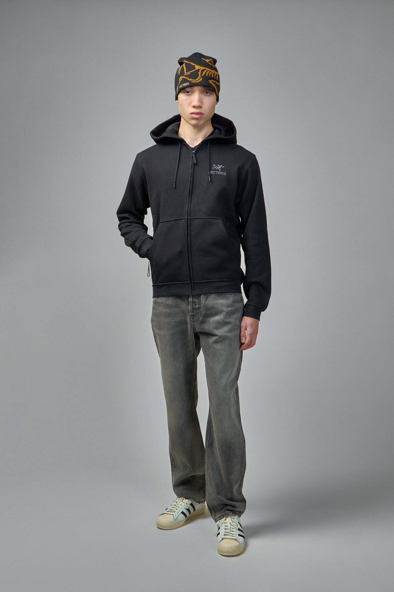 Emblem Fleece Full Zip Hoody-OSI