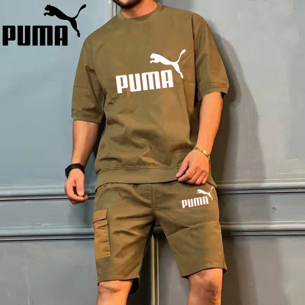 2025 Ropa deportiva sencilla, informal y cómoda para hombre (top + pantalones)-OSI