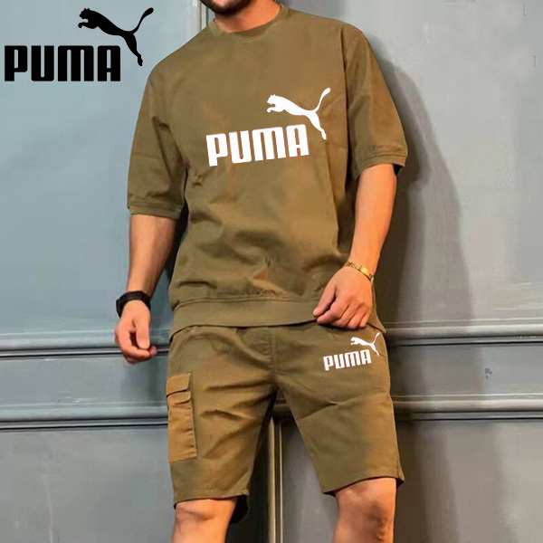 2025 Ropa deportiva sencilla, informal y cómoda para hombre (top + pantalones)-OSI