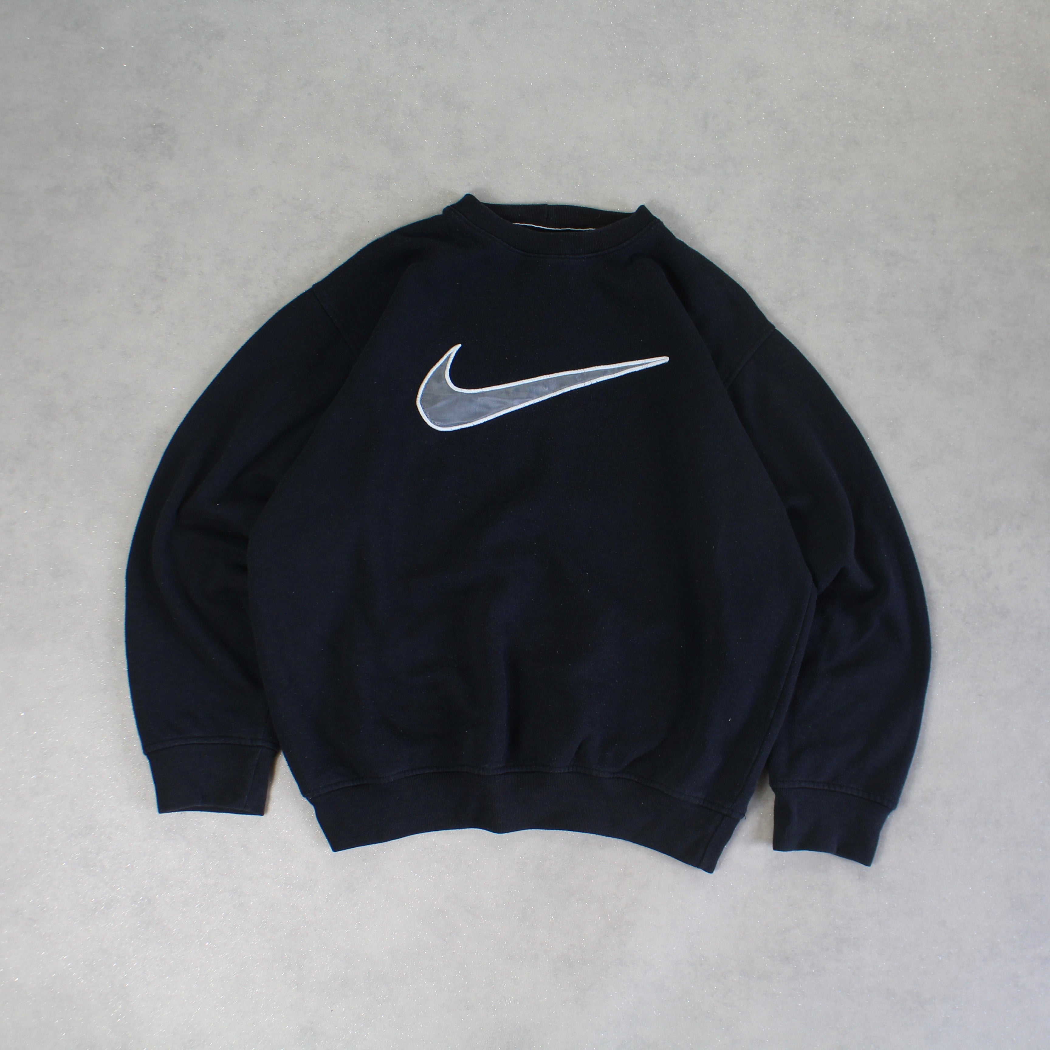 RARE 2000s  Sweatshirt Black-OSI