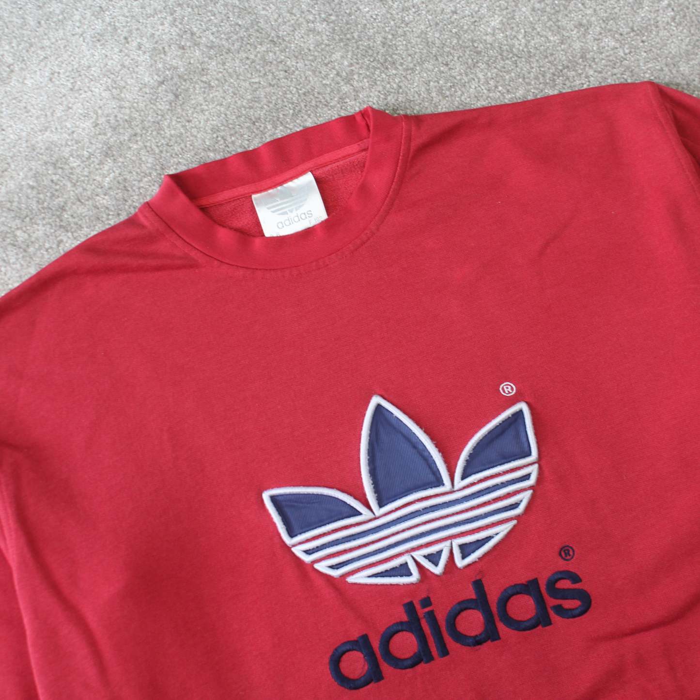 1990s Sweatshirt Red-OSI