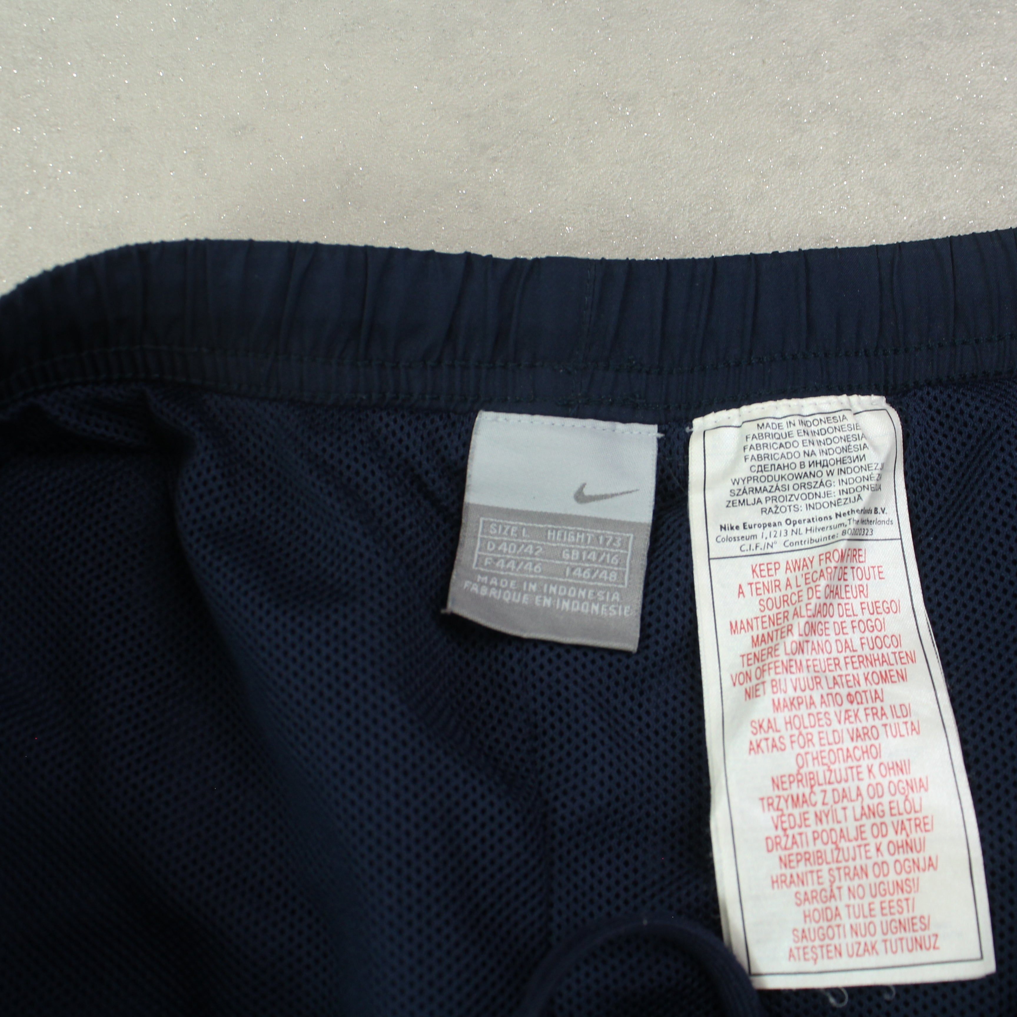 RARE 2000s Trackpants Navy-OSI