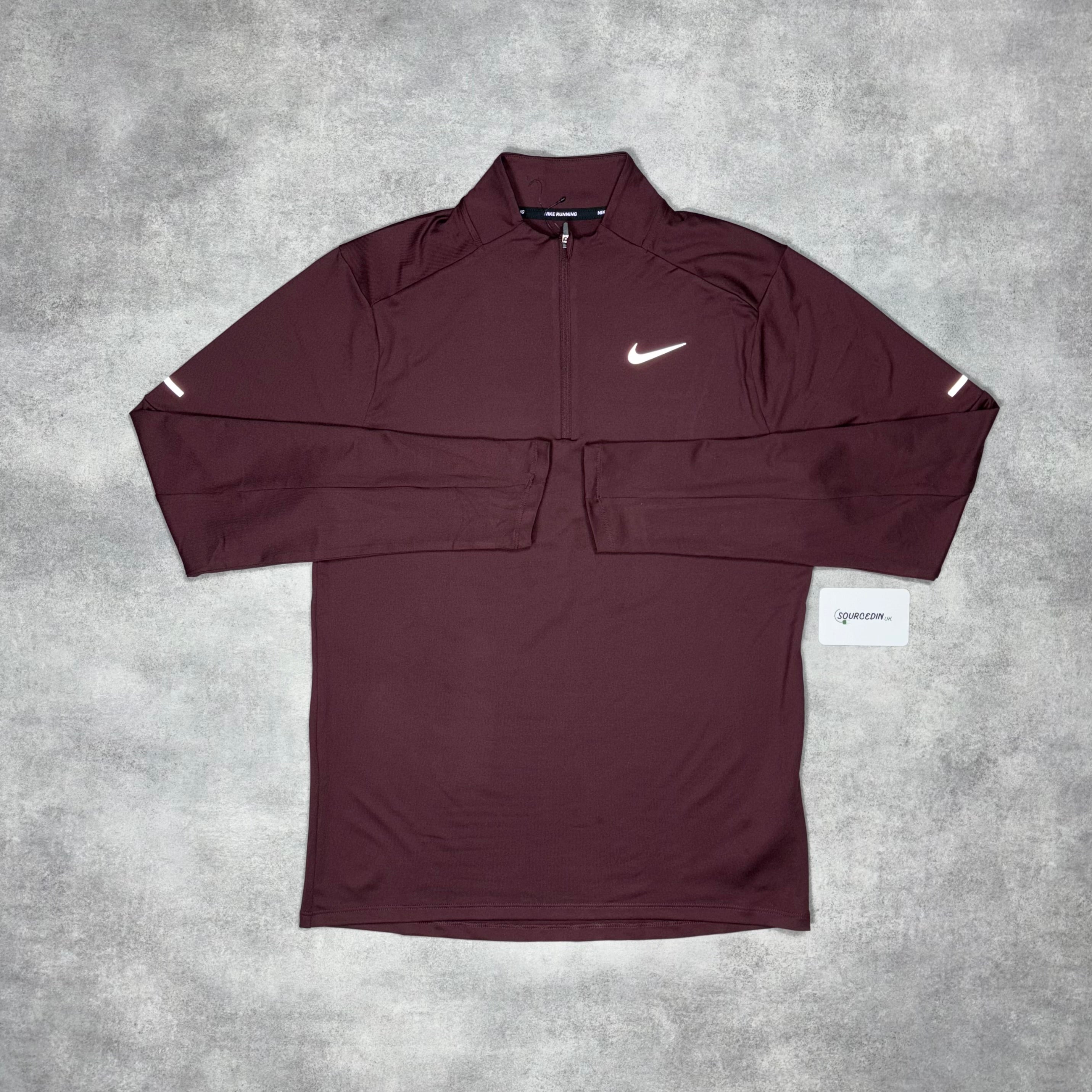 Element 1/4 Zip Midnight Maroon & Black Phenom Bottom Set-OSI