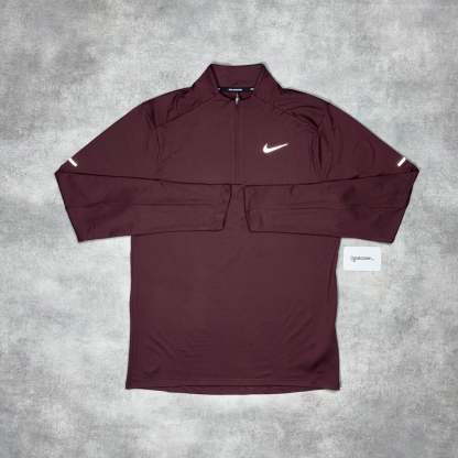 Element 1/4 Zip Midnight Maroon & Black Phenom Bottom Set-OSI