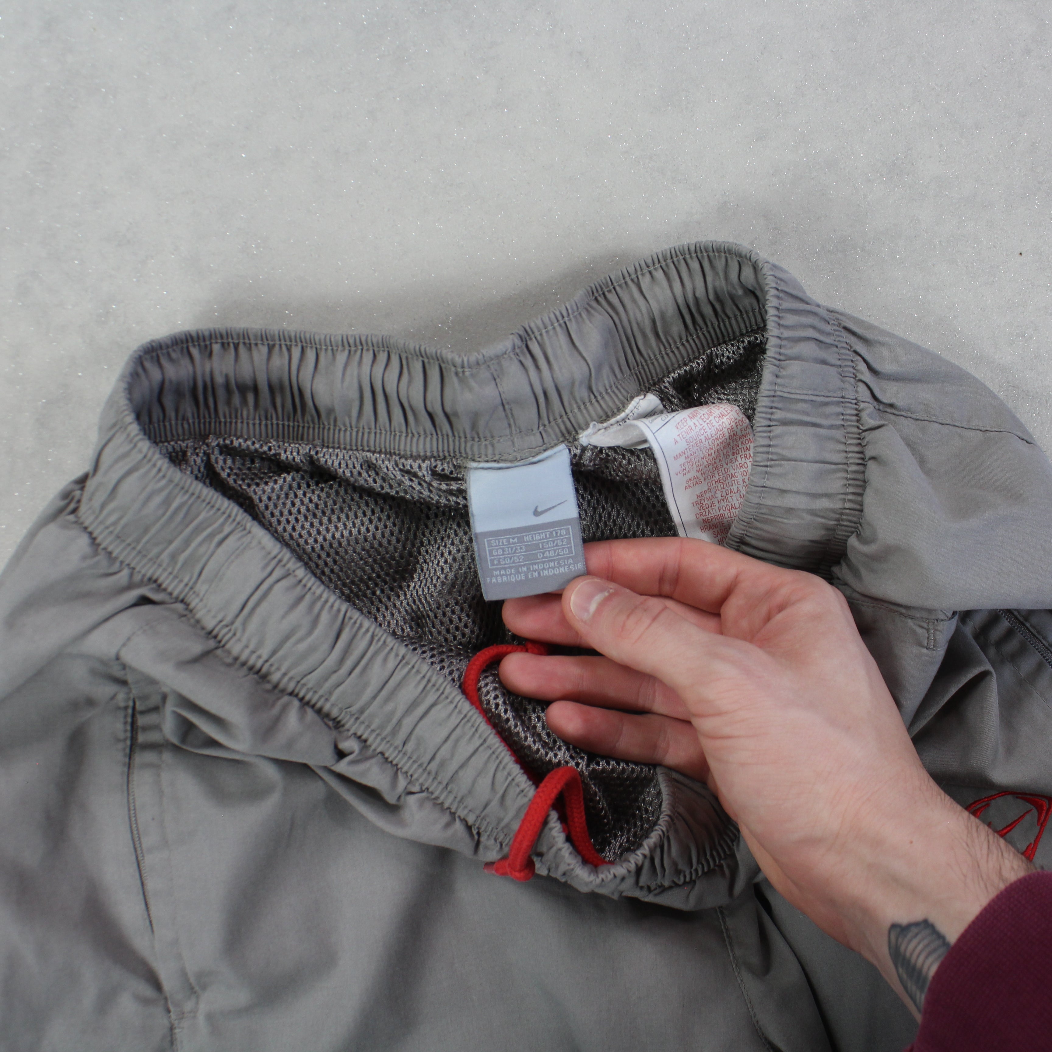 SUPER RARE 2000s Trackpants Light Brown-OSI