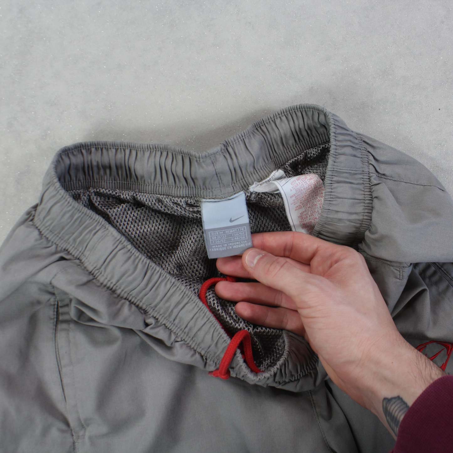 SUPER RARE 2000s Trackpants Light Brown-OSI