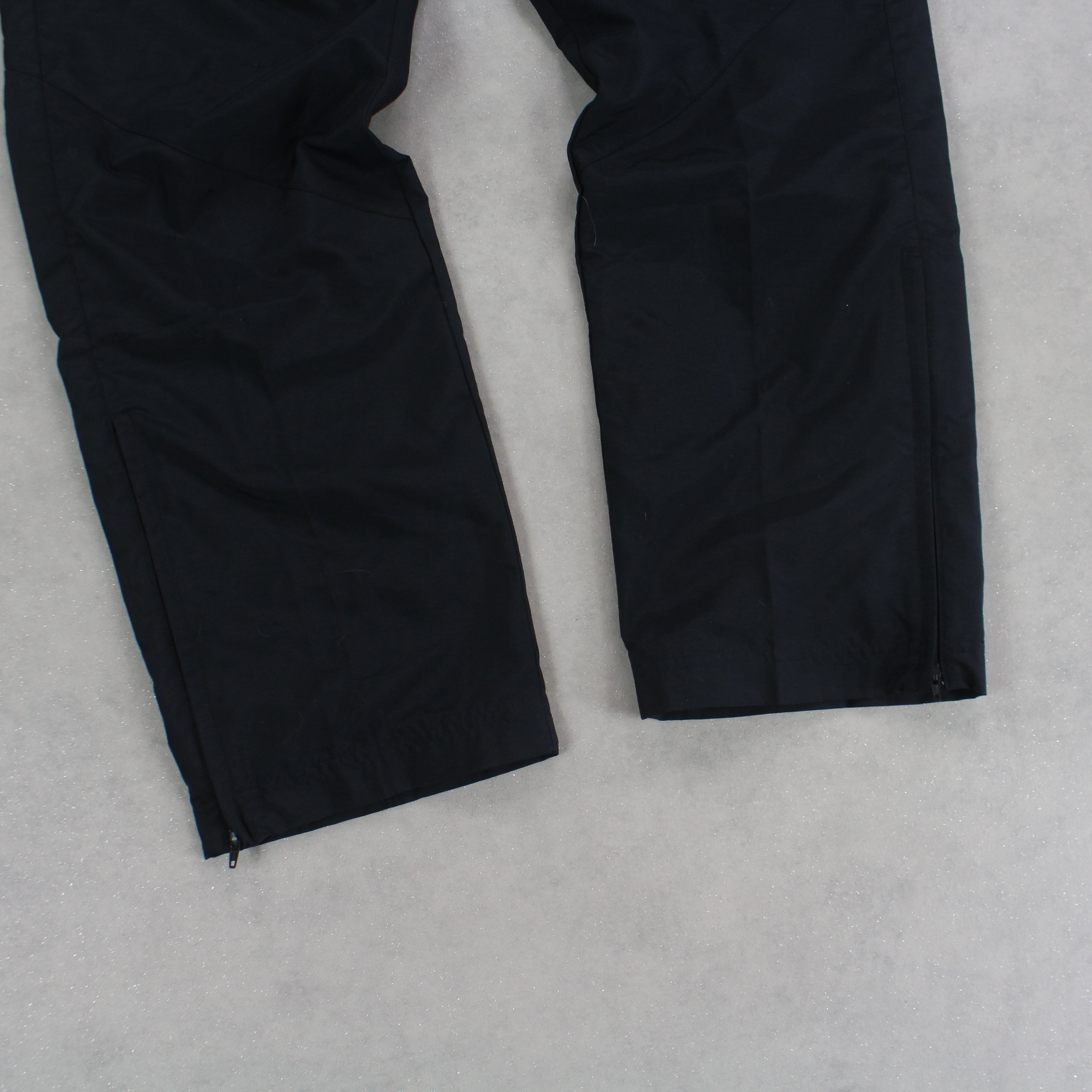 RARE 2000s Trackpants Black-OSI