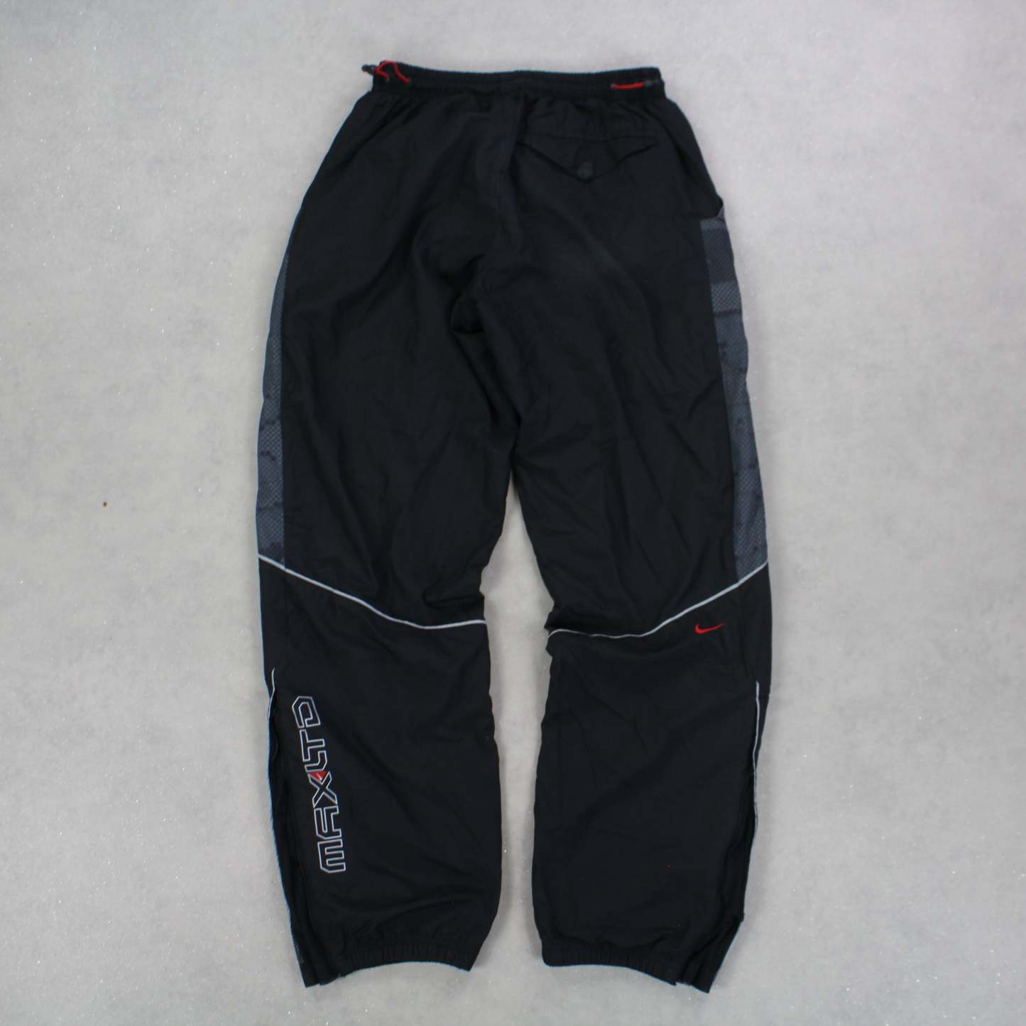 SUPER RARE 00s Air Max Trackpants Black-OSI
