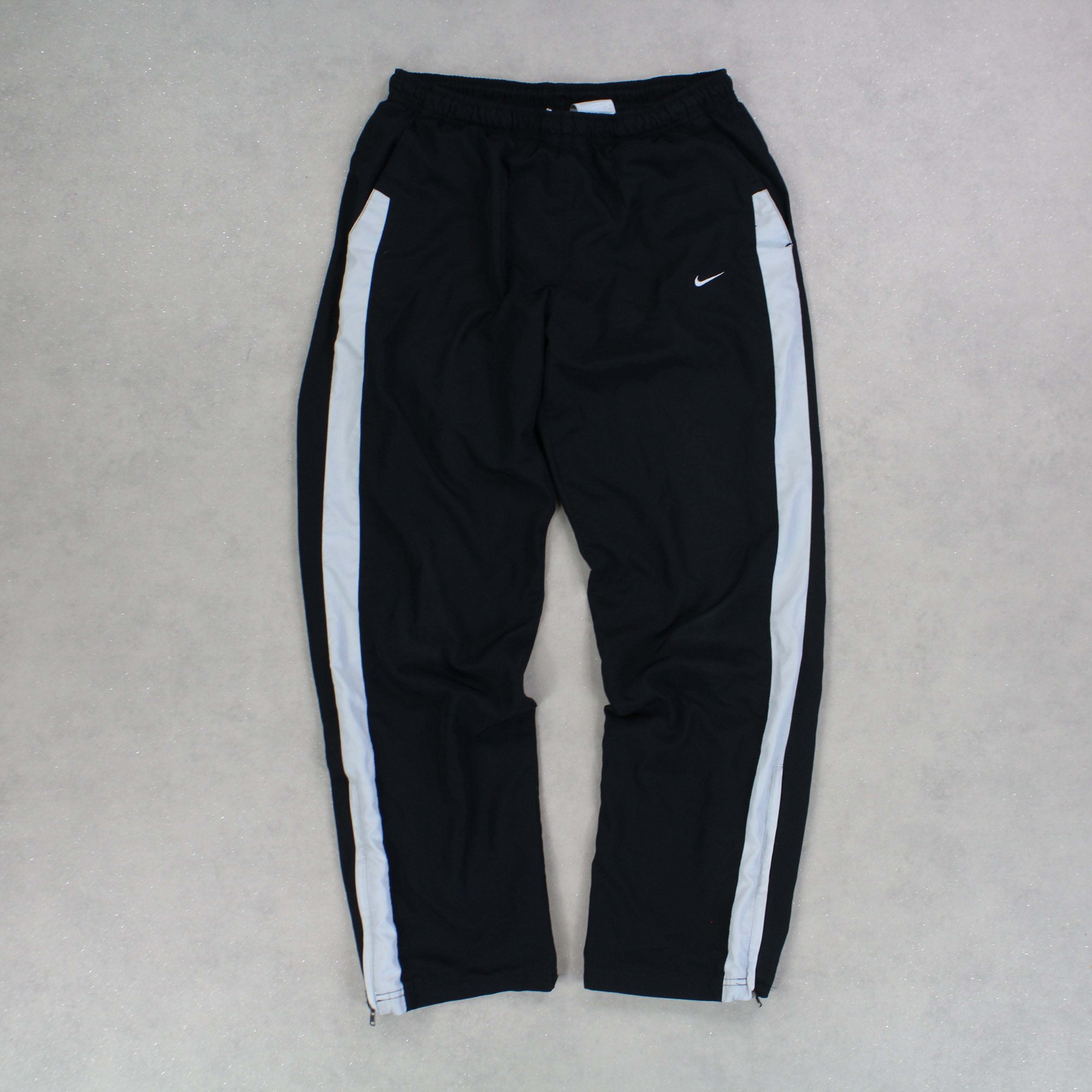 RARE 00s Trackpants Black-OSI