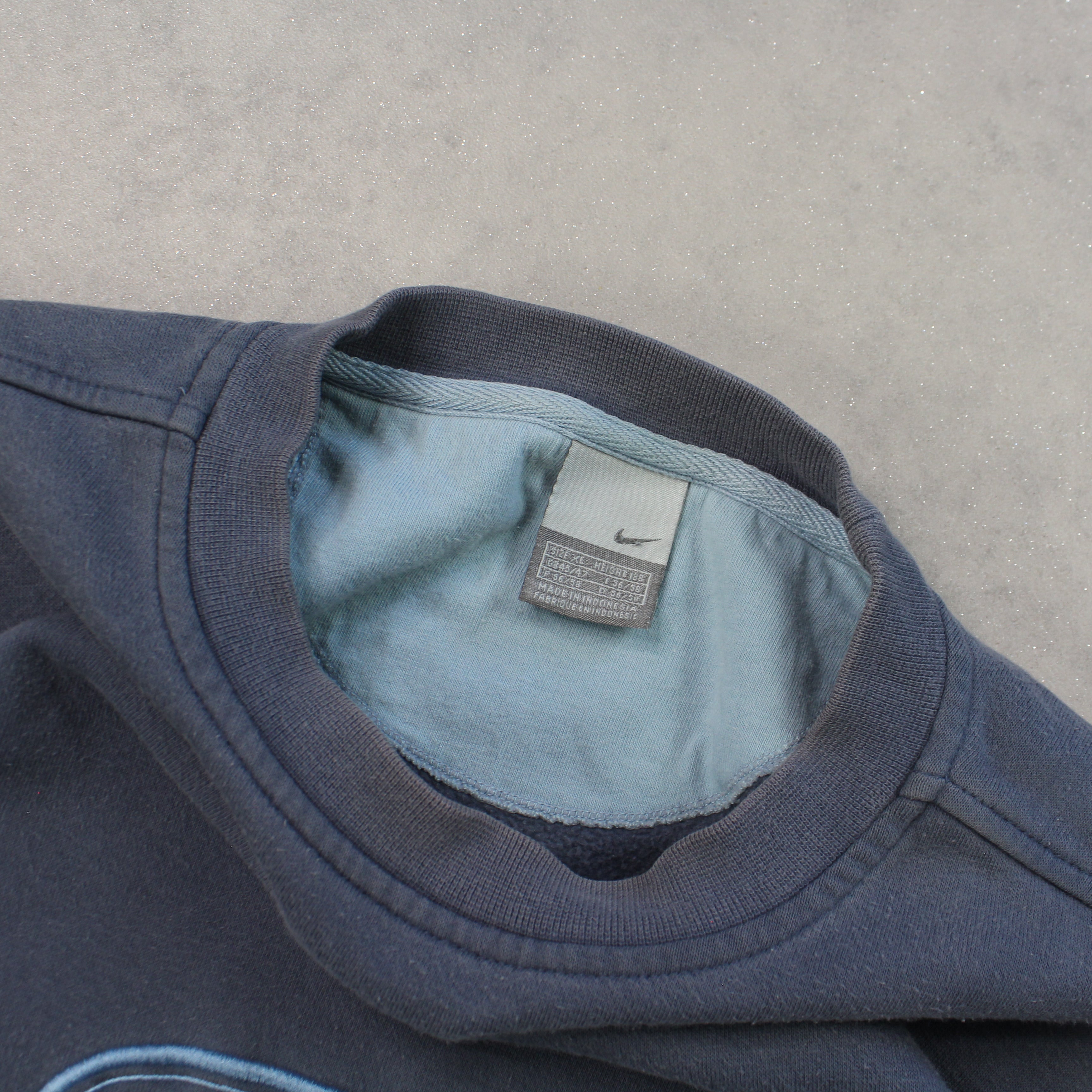 RARE 2000s  Sweatshirt Blue-OSI