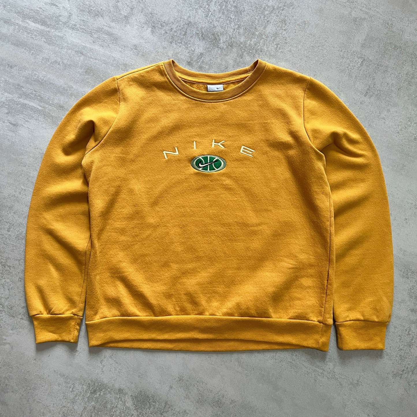 RARE 2000s heavyweight embroidered sweatshirt-OSI
