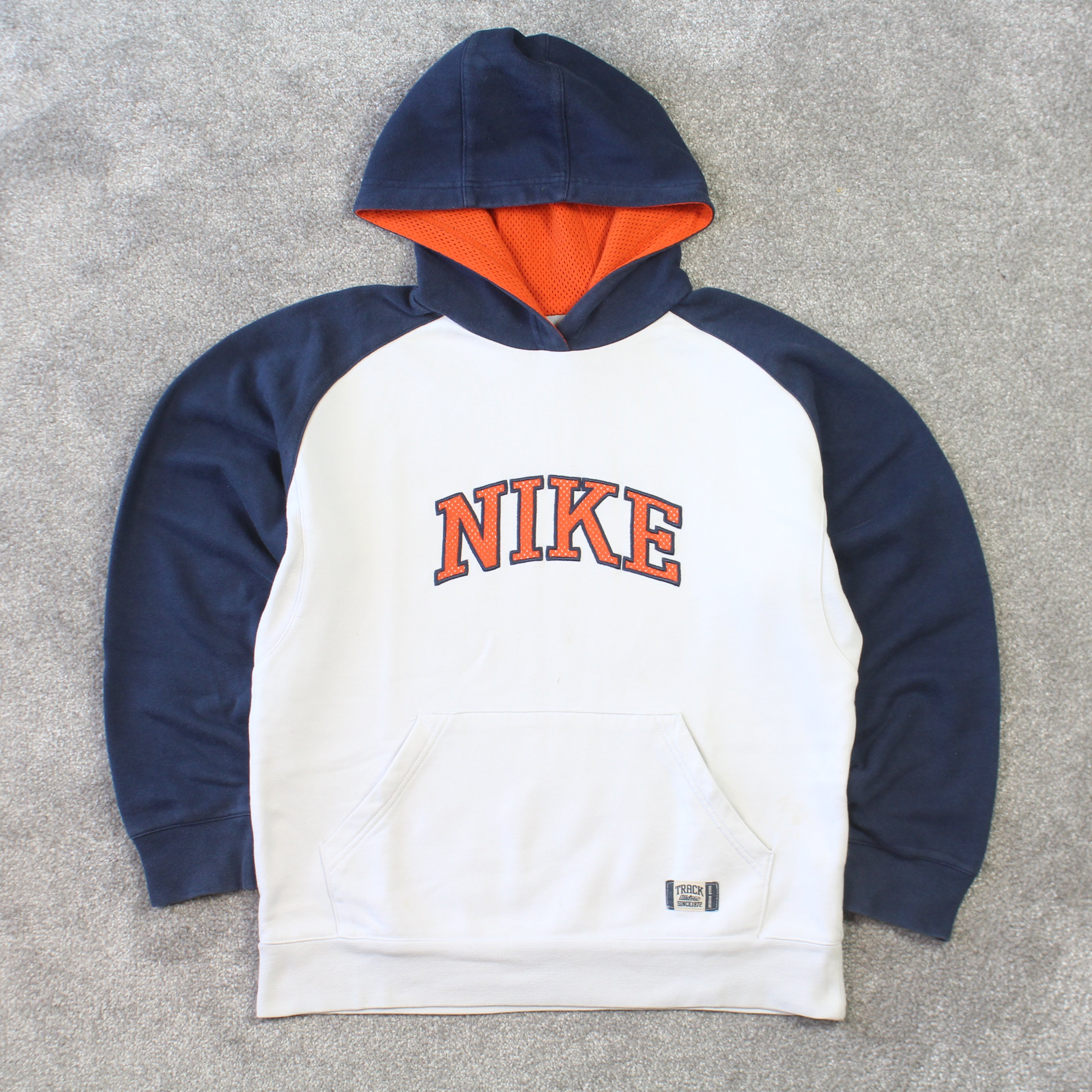2000s   Spell Out Hoodie White-OSI