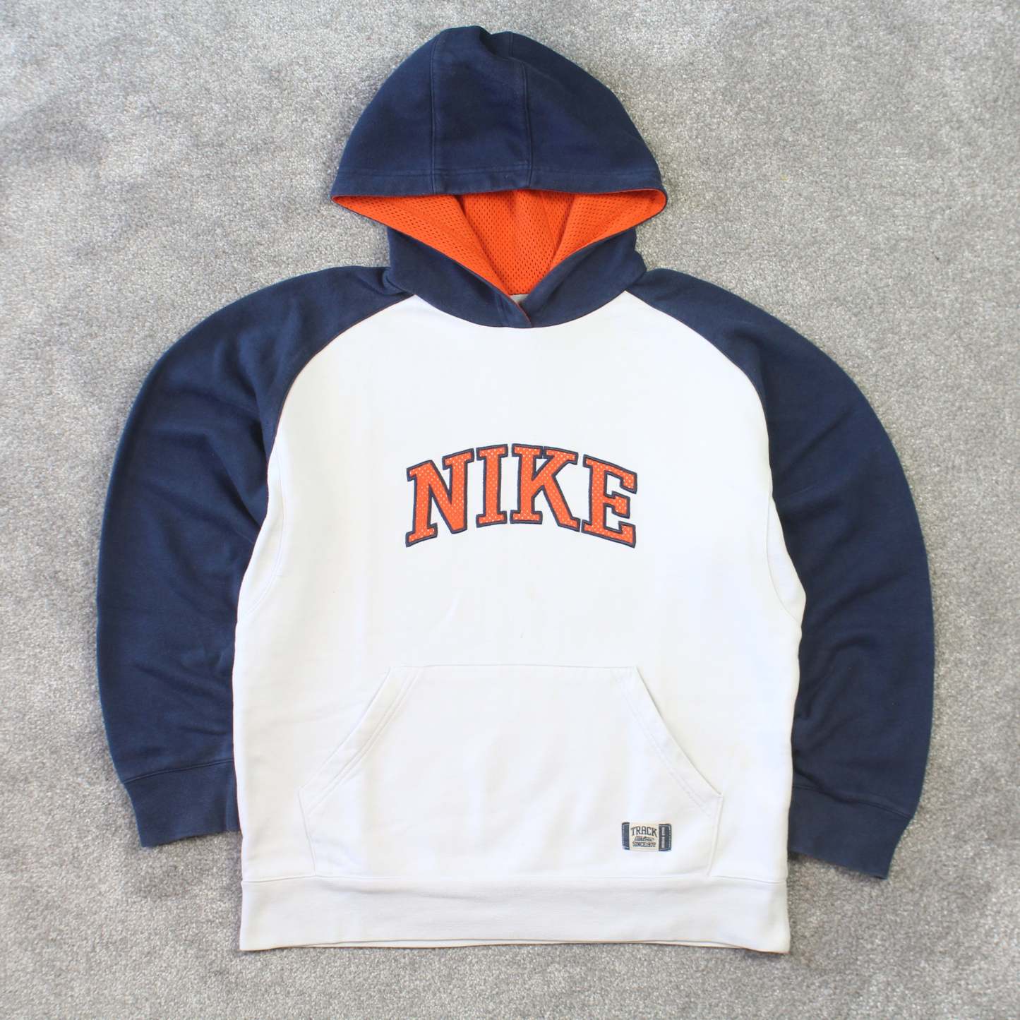 2000s   Spell Out Hoodie White-OSI